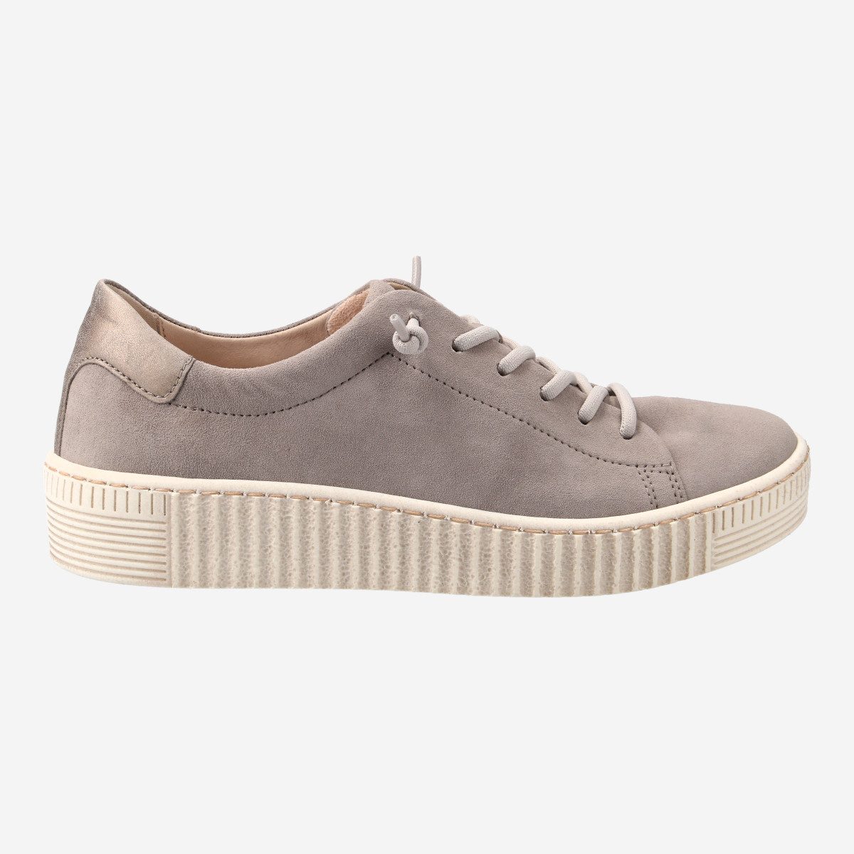 Gabor 43.331.12, Sneaker in Grau, metallik für Damen Sneaker