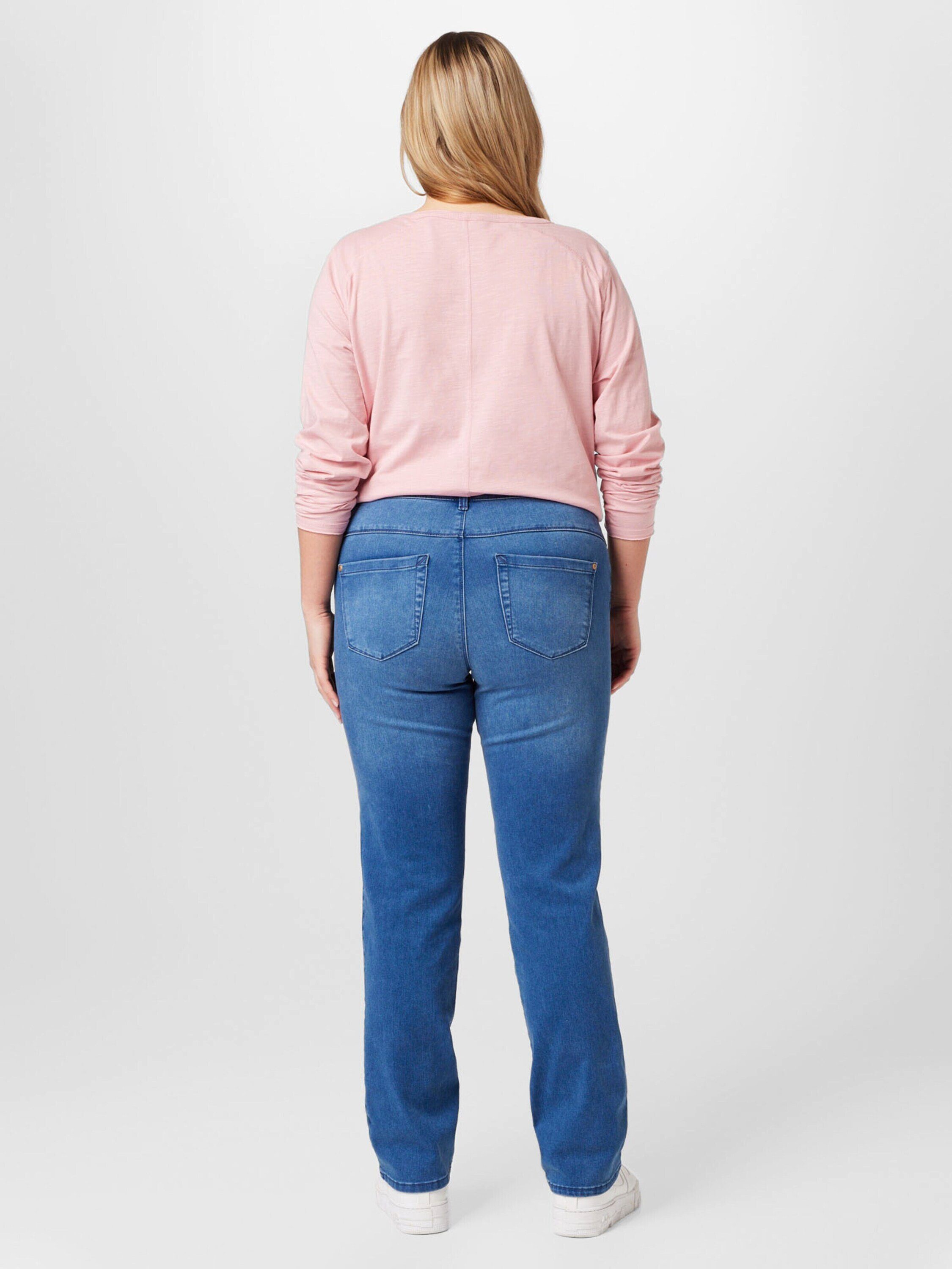 (1-tlg) Weiteres ONLY Detail Augusta Regular-fit-Jeans CARMAKOMA