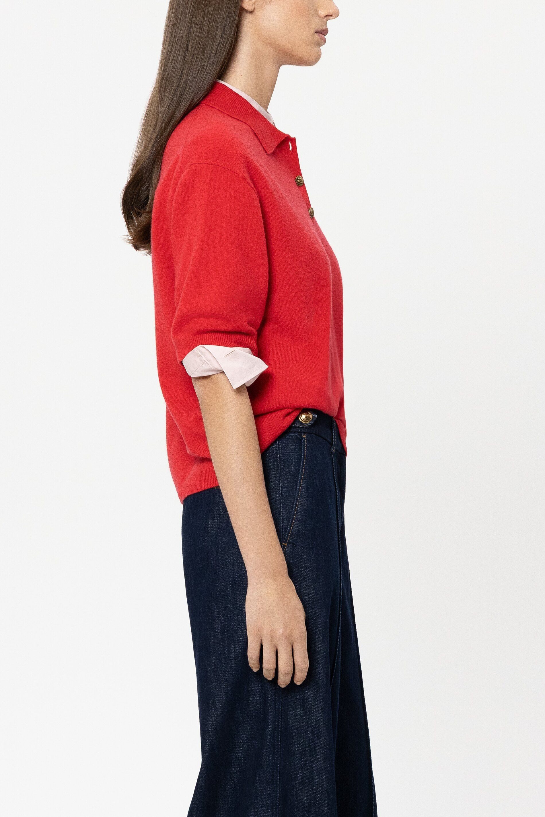 Luisa Cerano Kurzarmpullover