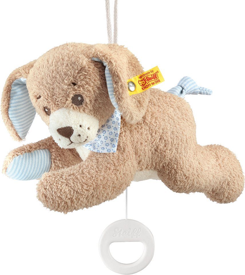 Steiff Spieluhr Gute Nacht Hund, 22 cm
