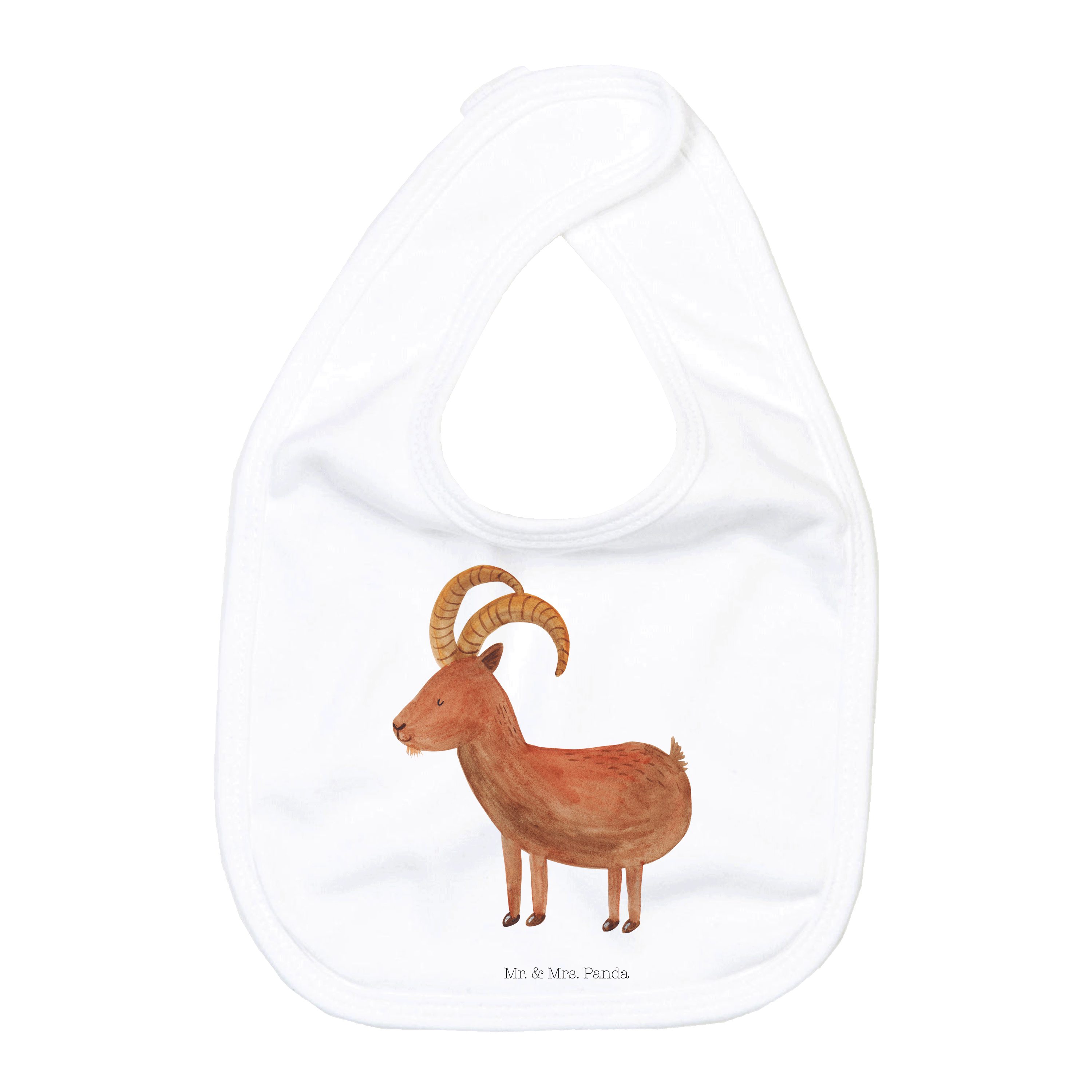 Tragetuch Sternzeichen Steinbock - Weiß - Geschenk, Horoskop, Geschenkidee für