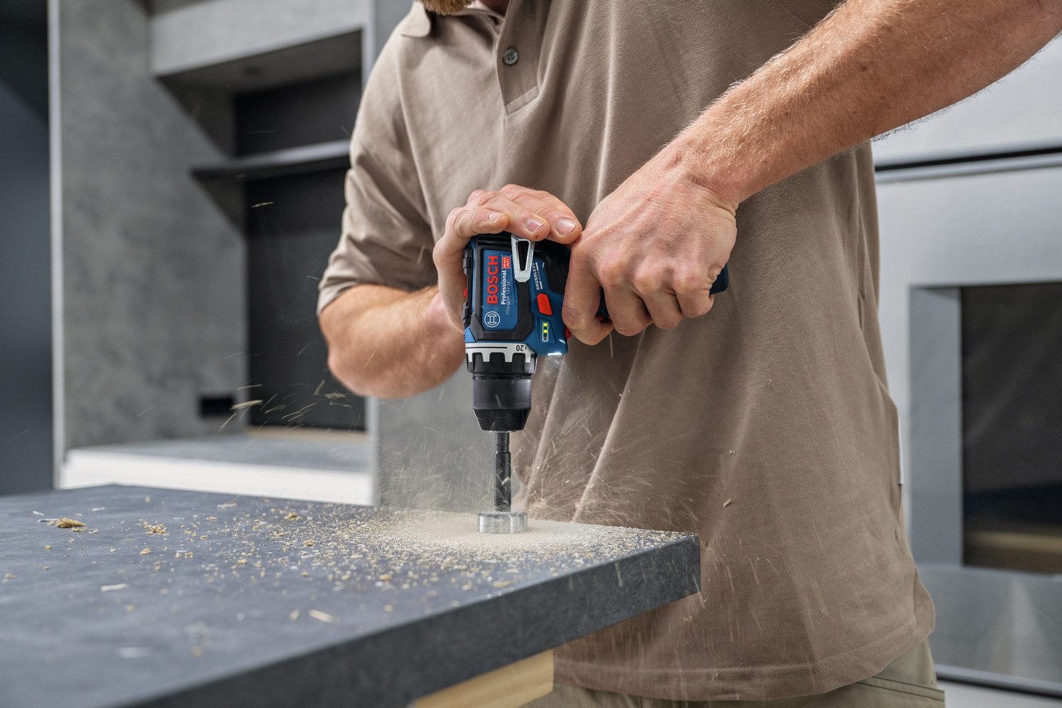 Bosch Professional Akku-Bohrschrauber GSR 12V-32 solo, ohne Akku und Ladegerät