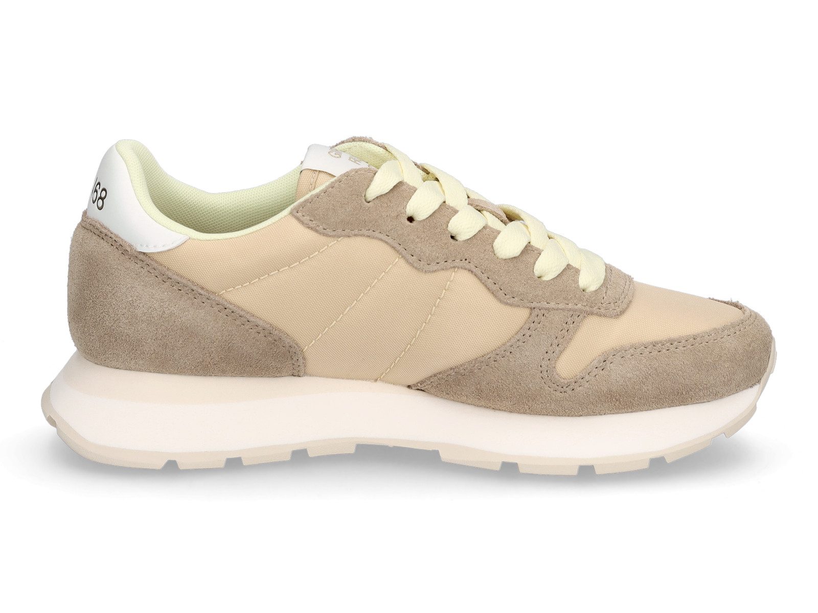 SUN 68 Sun68 Damen Sneaker Ally Solid beige