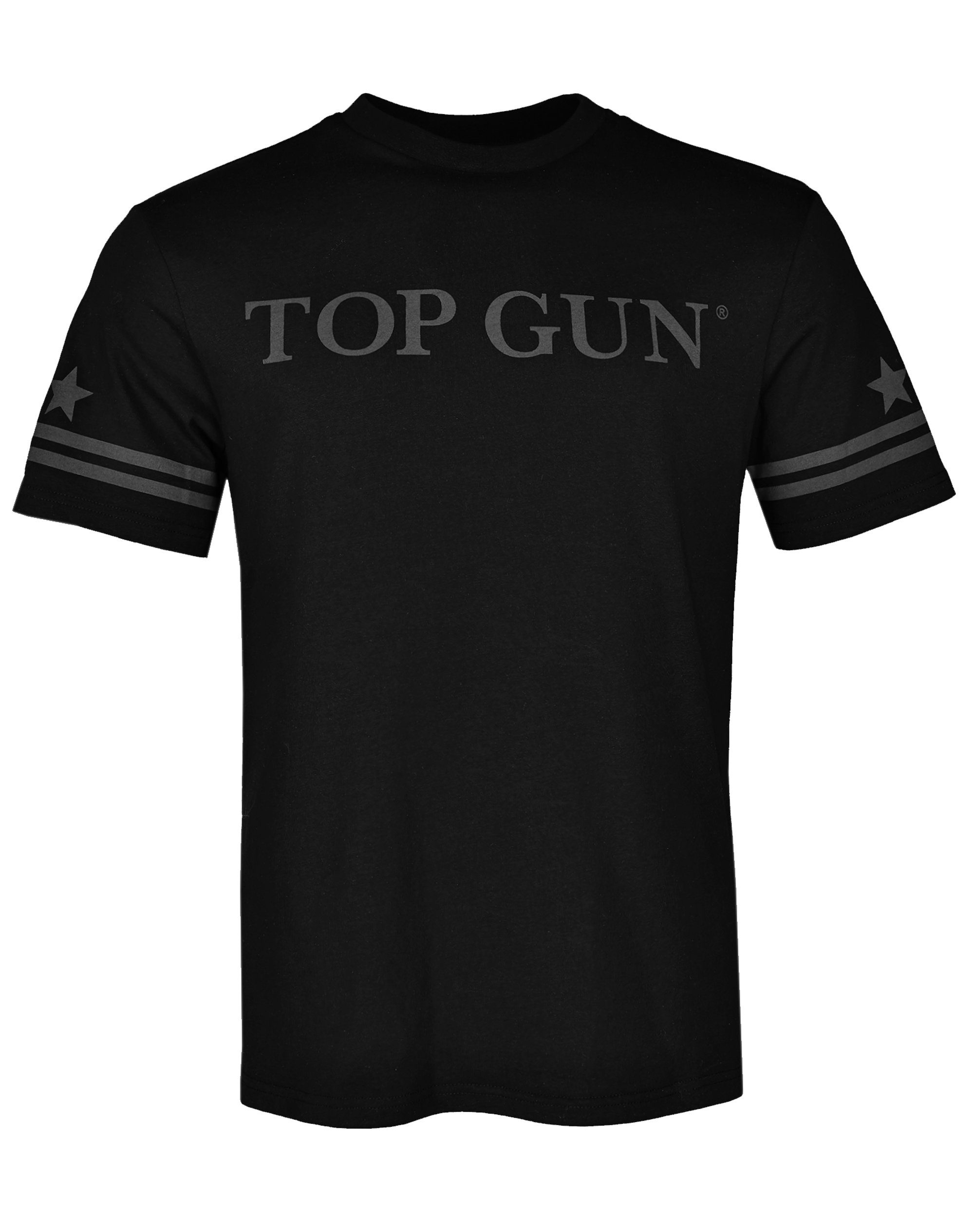 T-Shirt TOP black GUN TG22002