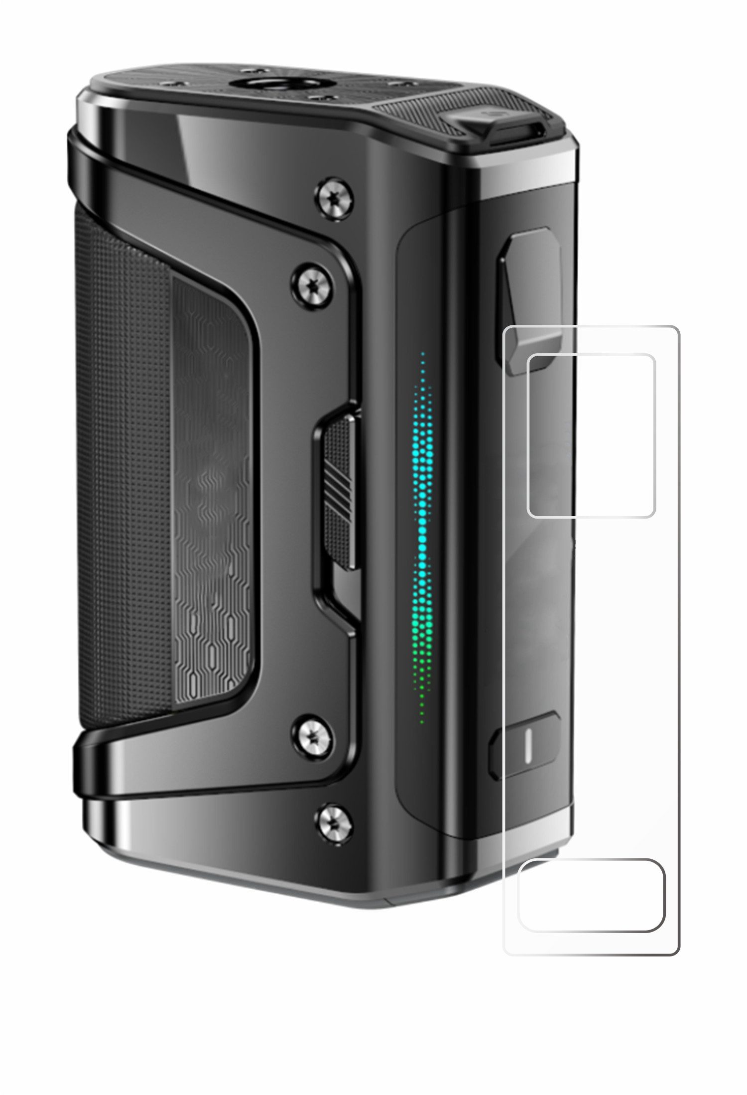 BROTECT Displayschutzglas Folie für GeekVape Aegis Legend 5, Schutzfolie Glas Panzer Display Schutz klar