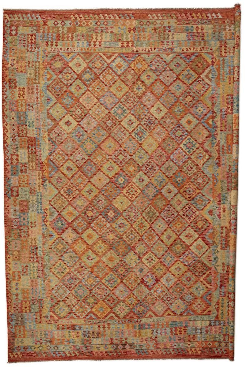 Orientteppich Kelim Afghan 368x492 Handgewebter Orientteppich, Nain Trading, rechteckig, Höhe: 3 mm | Kurzflor-Teppiche