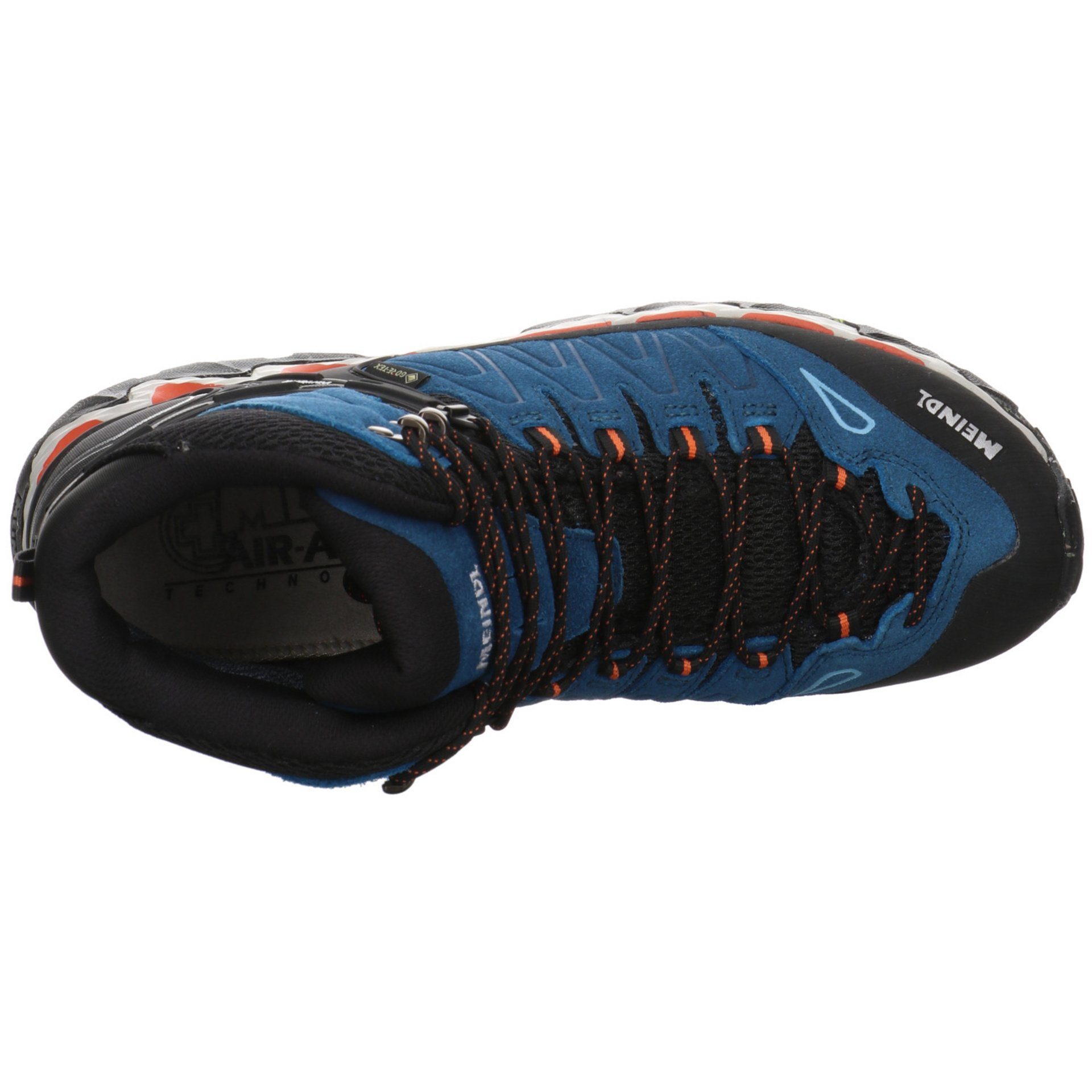 blau/orange Lite Leder-/Textilkombination Outdoorschuh Outdoorschuh Meindl GTX Outdoor Schuhe Herren Hike