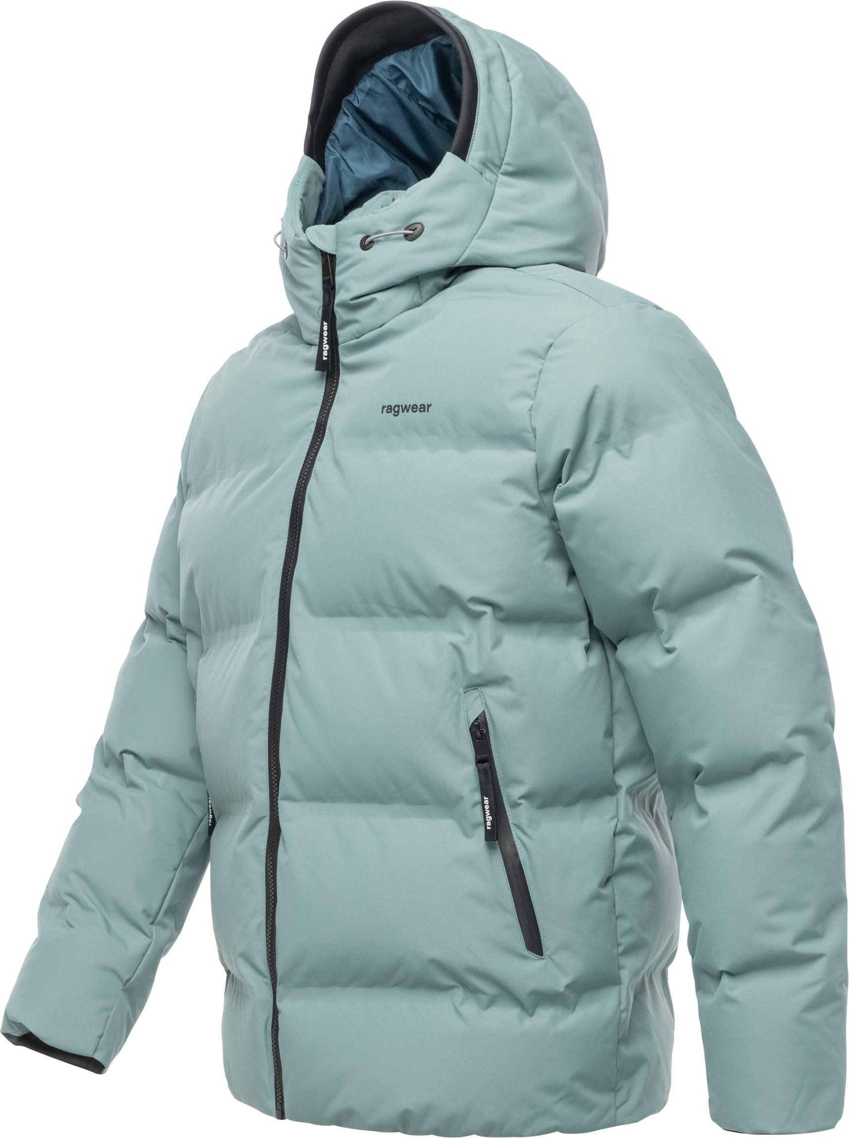 Ragwear Winterjacke Norgos Winter Steppjacke mit Kapuze