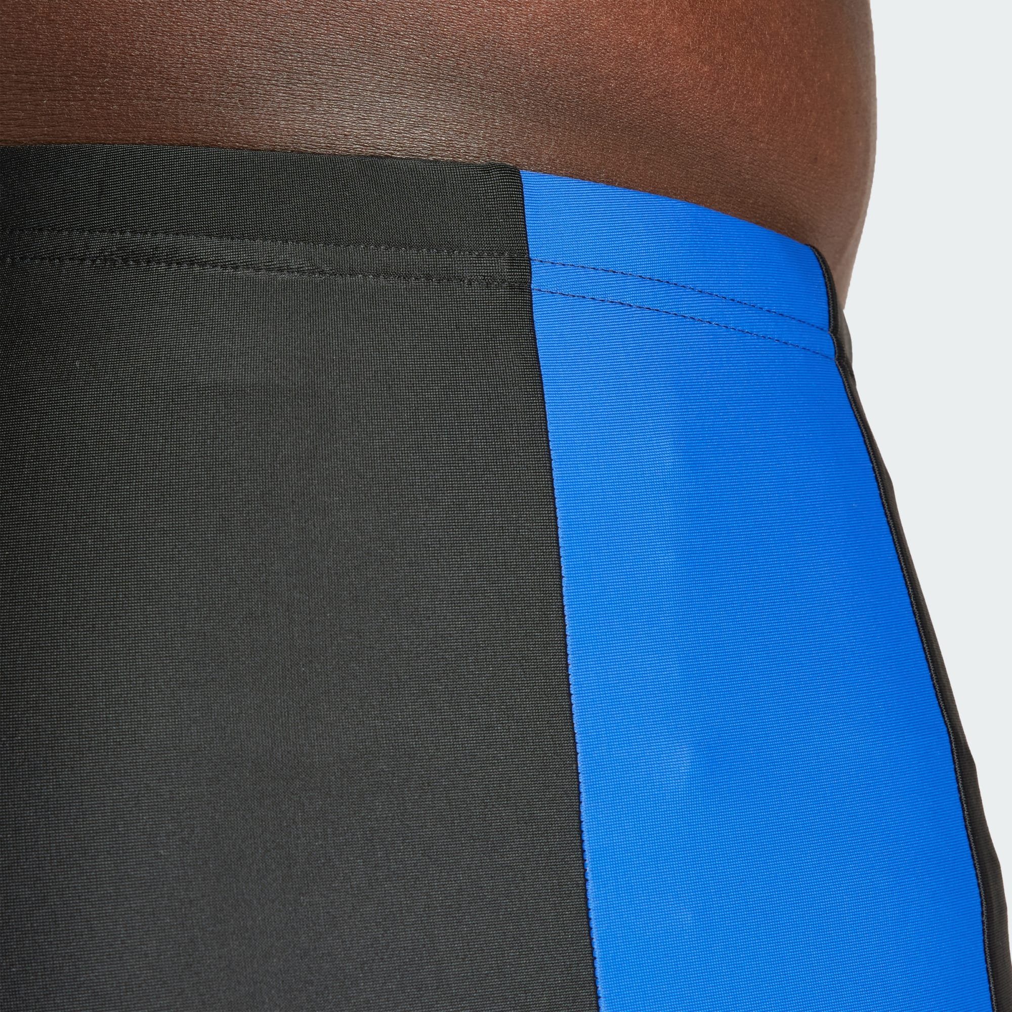 adidas Performance Boxer-Badehose COLORBLOCK Burst Blue BOXER-BADEHOSE SWIM Black Blue / Royal 