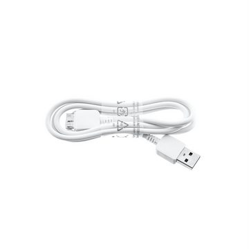 COFI 1453 Ladekabel/Datenkabel kompatibel mit Samsung Galaxy Note 3 130 cm Weiß Smartphone-Kabel