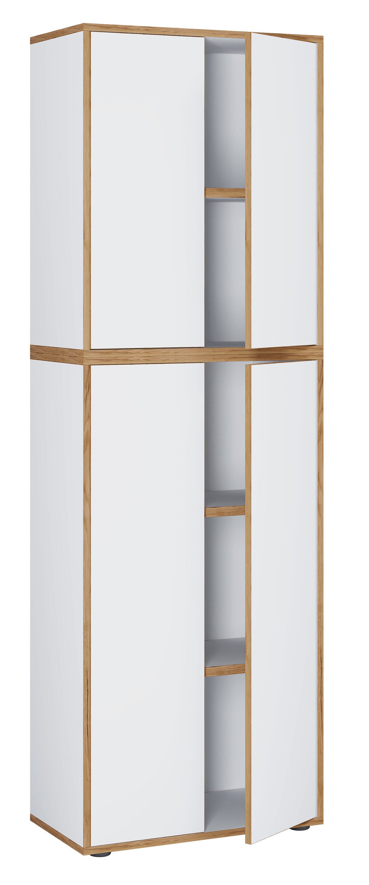 VCM Aktenschrank Büroschrank Aktenschrank Sideboard Salia 5fach