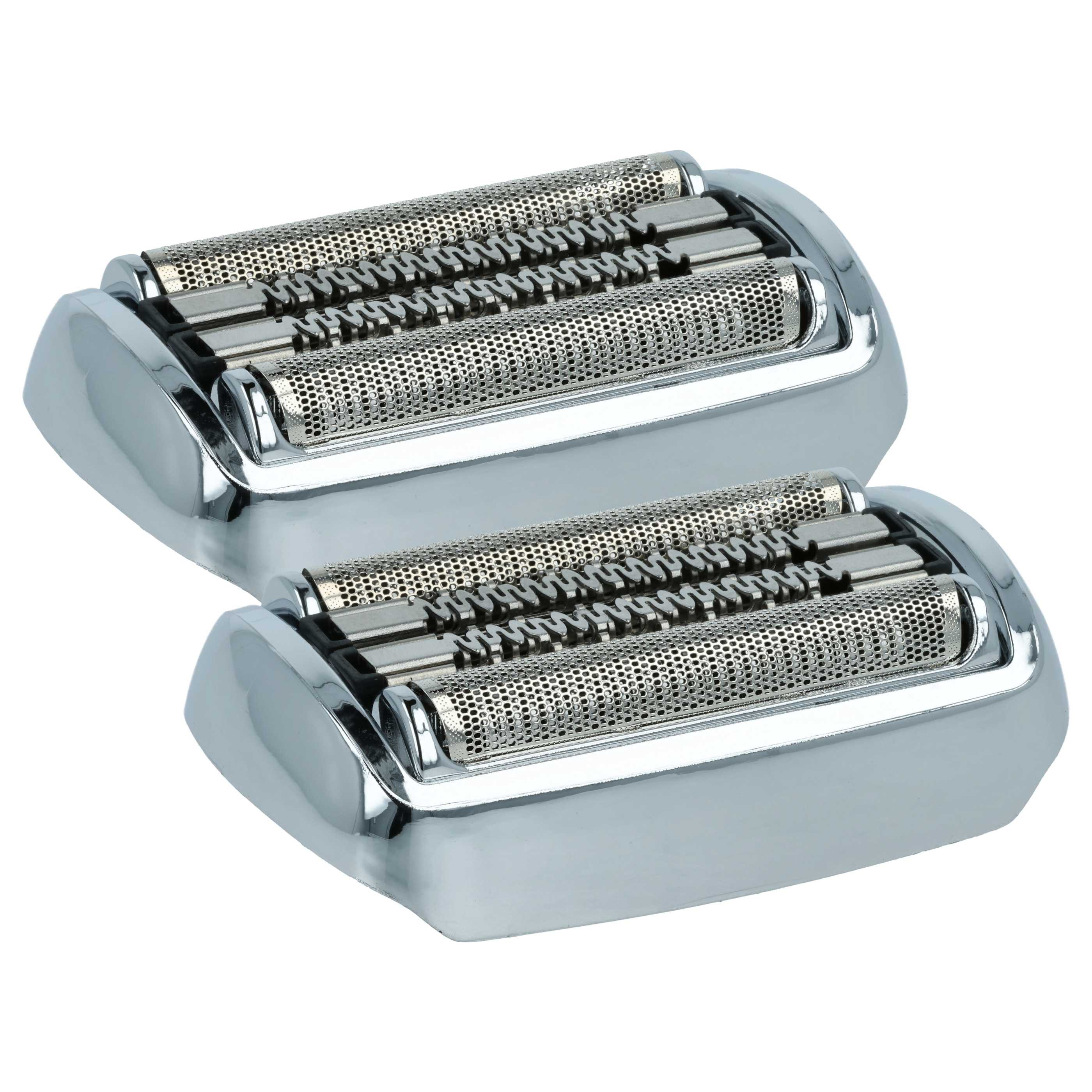 vhbw Ersatzscherkopf Ersatz für Braun 92S für Rasierer