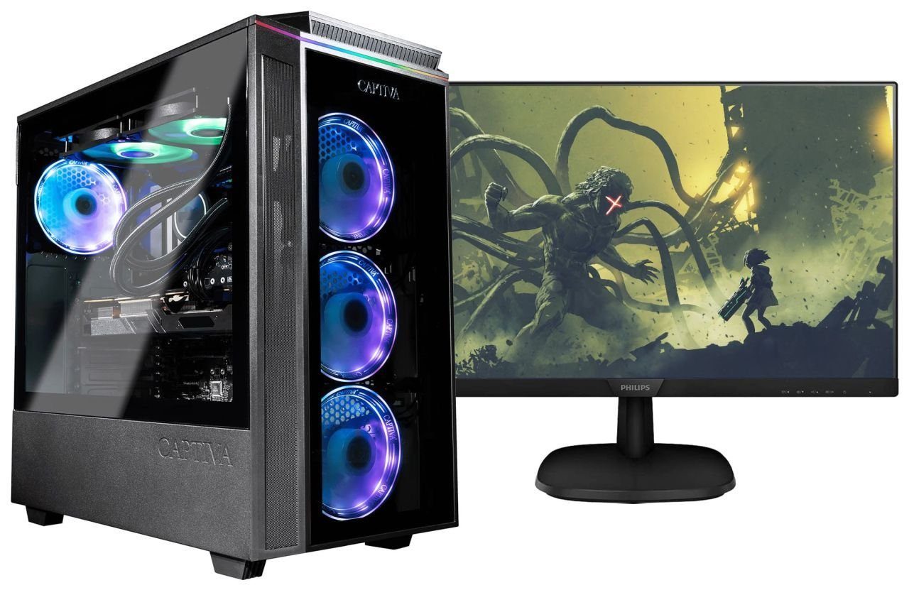 CAPTIVA Advanced Gaming I75-535 TFT Bundle Gaming-PC-Komplettsystem (27 ...
