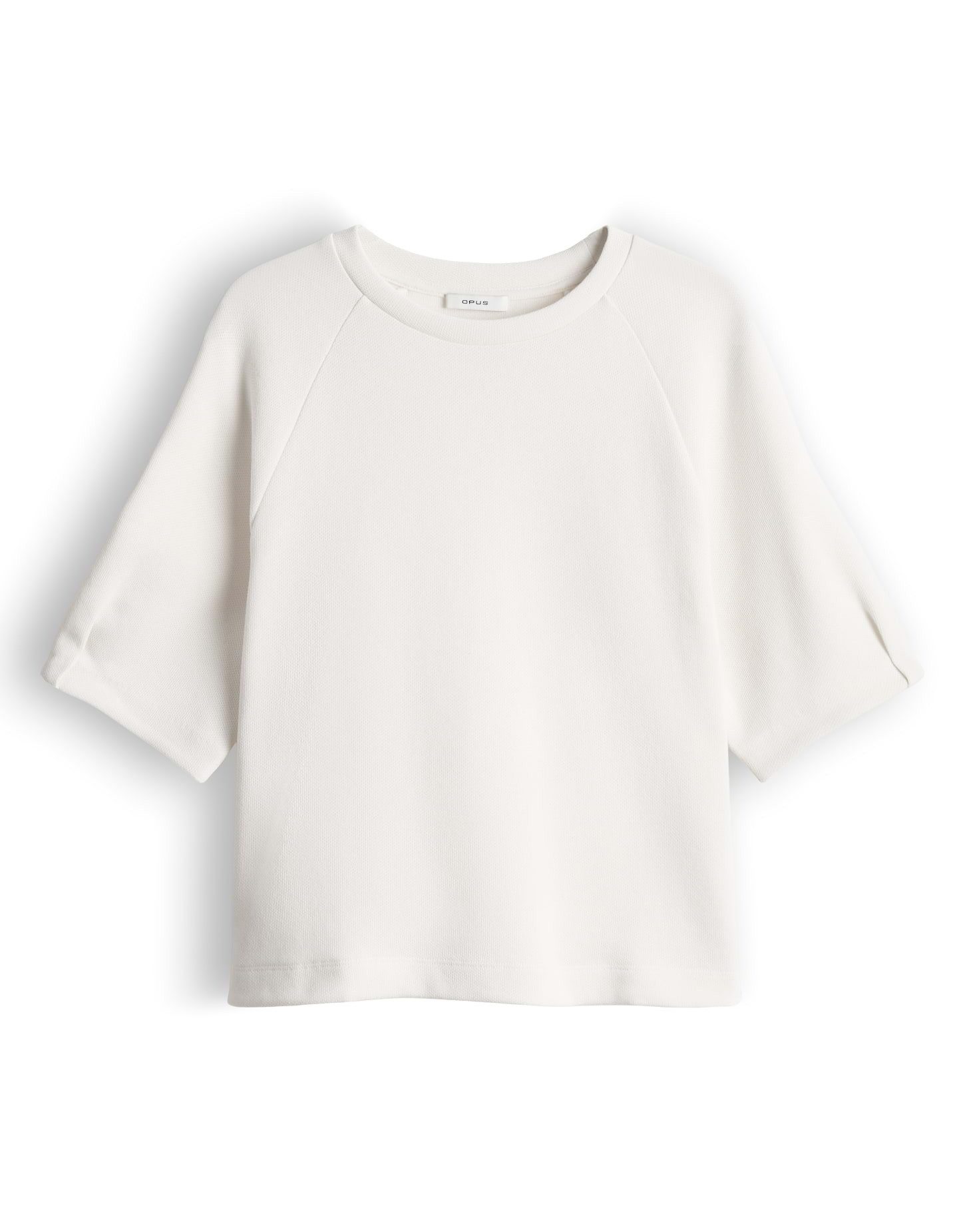 OPUS Sweatshirt Guschel aus Sweatware mit Piqué Optik Raglanärmel, weicher Griff, Casual – ideal für Alltag und moderne Look