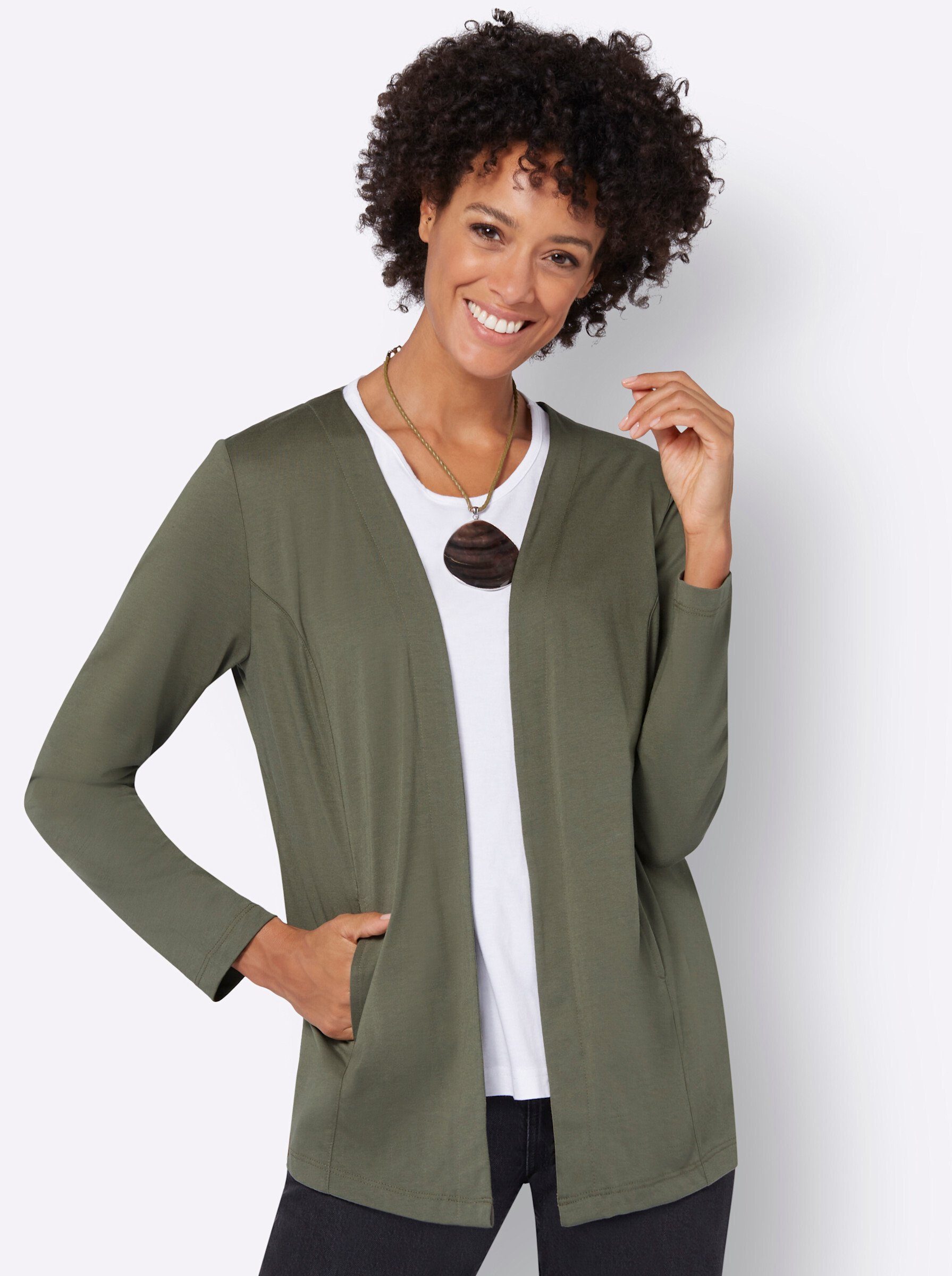 WEIDEN Shirtjacke khaki WITT