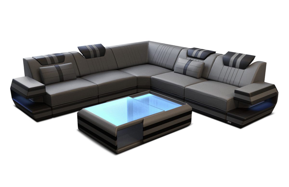 Sofa Dreams Ecksofa Ledercouch Sofa Leder günstig online kaufen