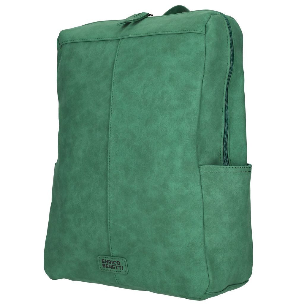 Cityrucksack Kleiner Rucksack Fahrradrucksack Leder Optik