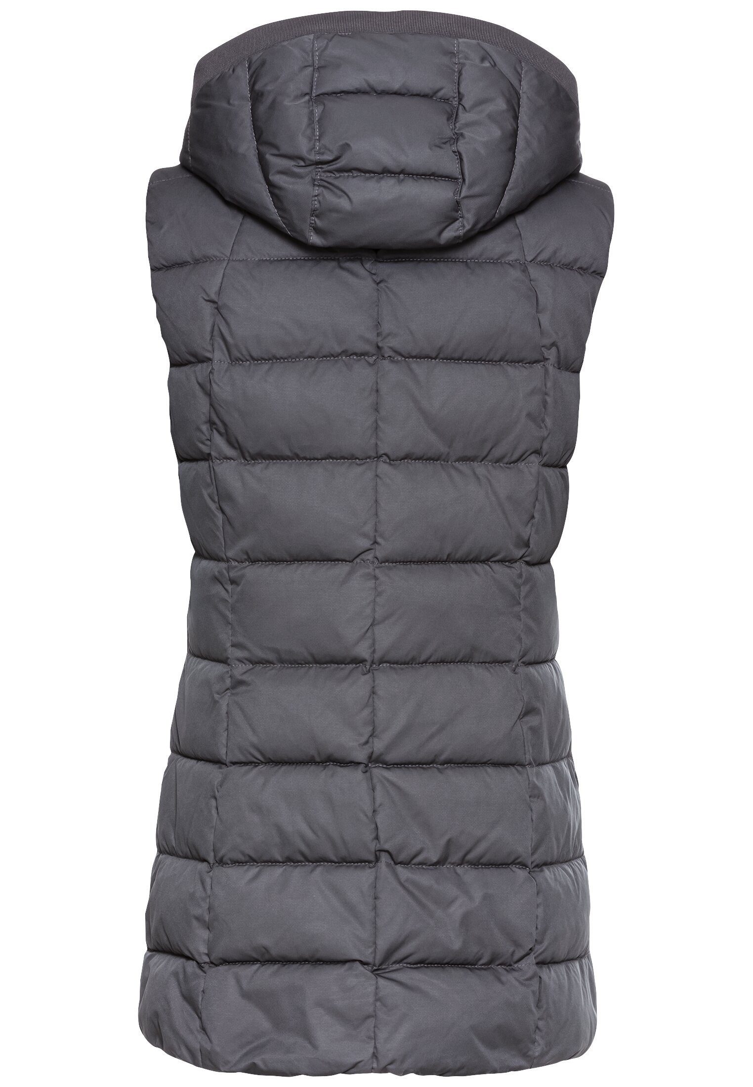 camel active Longweste Lange Weste mit Kapuze günstig online kaufen