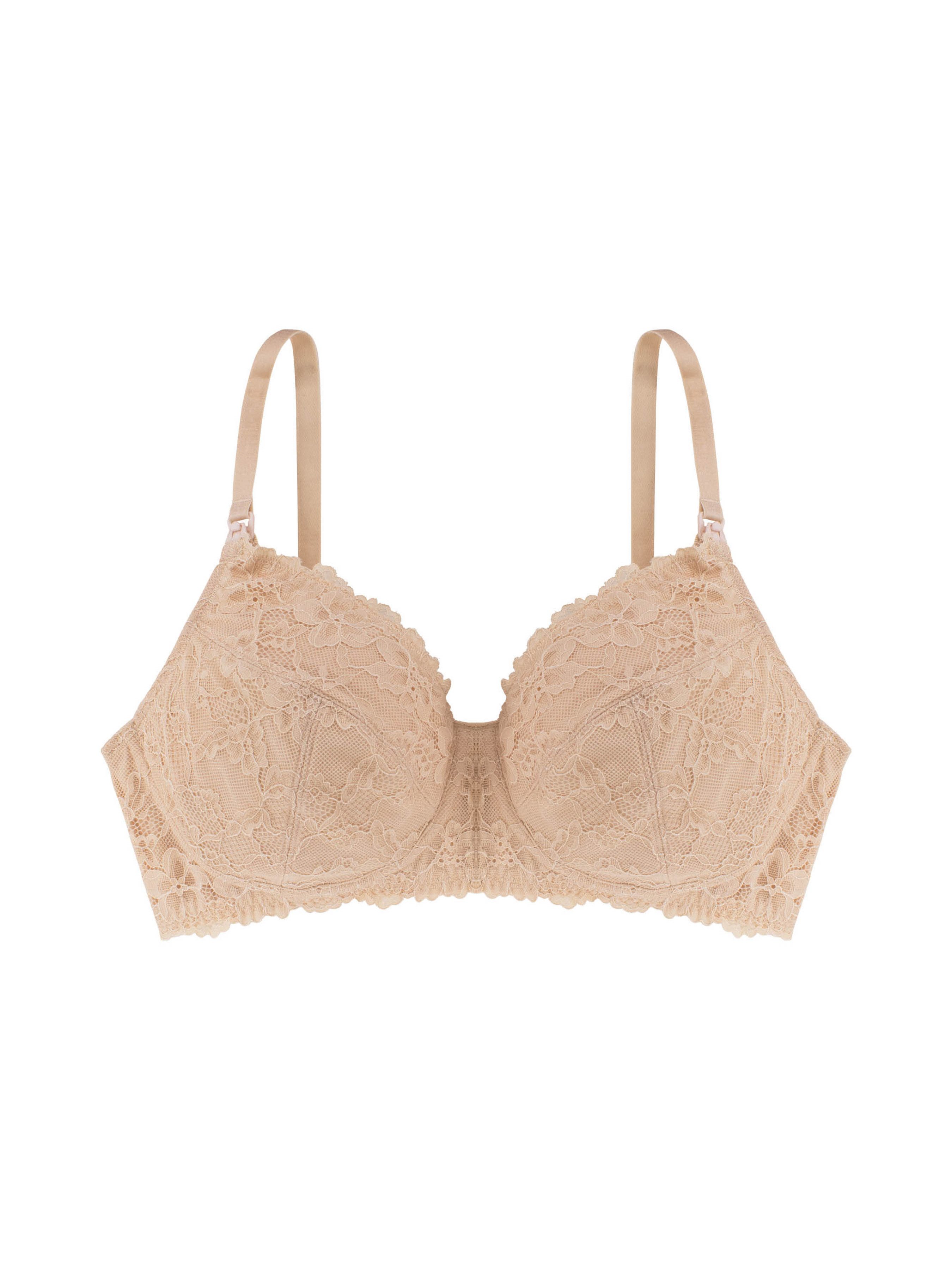 Dorina Still-BH Valeria Nursing Bra mit Bügel, Stillclips für Einhandbedienung, mit Spitze