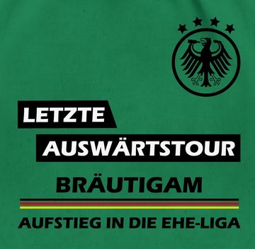 Shirtracer Turnbeutel Letzte Auswärtstour Bräutigam, JGA Männer