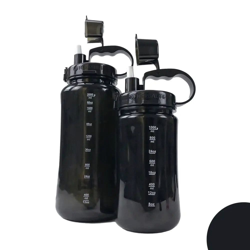 Sport-Knight® Trinkflasche Wasserflasche/Shaker Big-Size 1000/2000ml, mit Skalierung