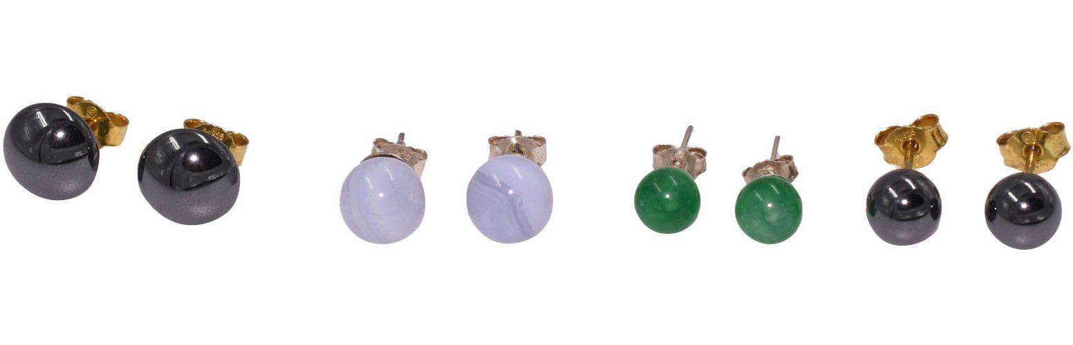 Ohrstecker-Set Multipack Schmuck Geschenk Silber 925 Ohrschmuck Ohrringe