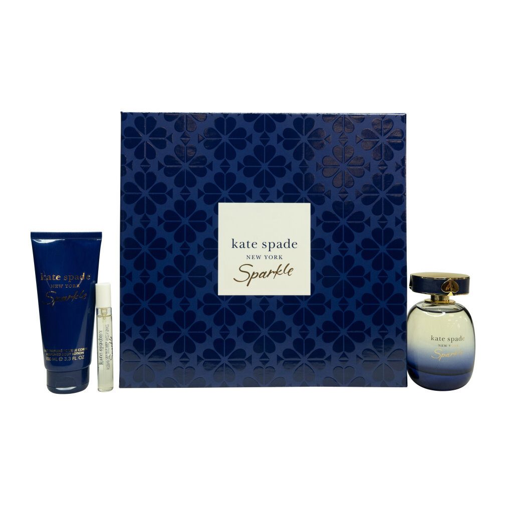KATE SPADE NEW YORK Eau de Parfum New York Sparkle Gift Set 100ml EDP + 7.5ml EDP + 100ml Body Lotion