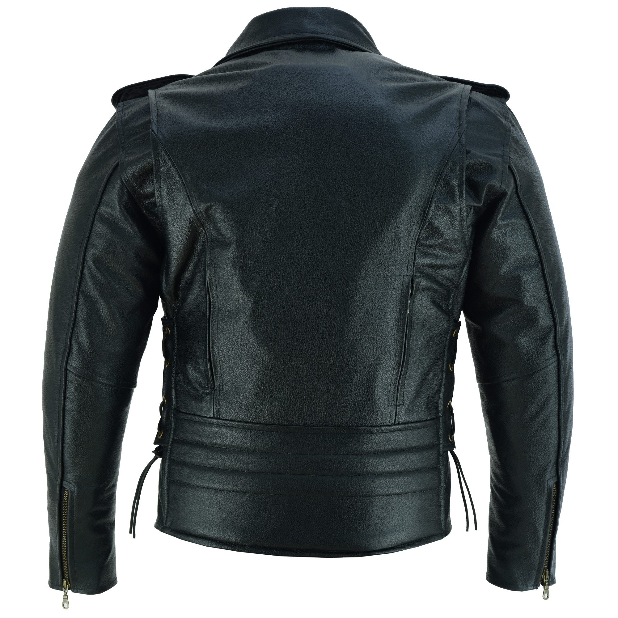 PROANTI Motorradjacke Leder Motorradjacke Biker Jacke Sport Motorrad Chopper Lederjacke