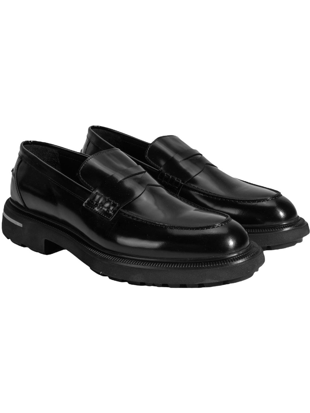 Desa Desa Herren-Slipper – Lederoptik, Schnürung, atmungsaktiv, flacher Abs Loafer