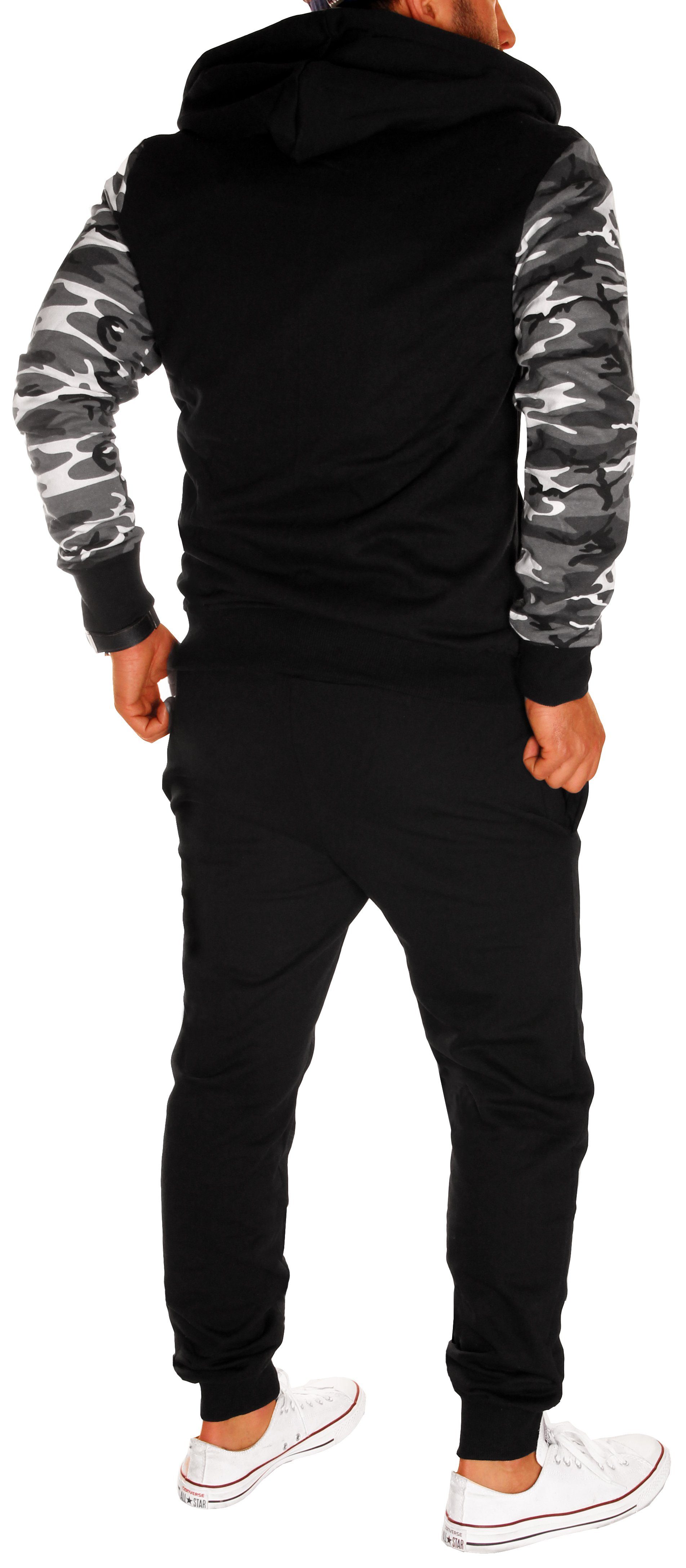 Jaylvis Jogginganzug Marine Royal Herren Trainingsanzug Sportanzug Streetwe günstig online kaufen