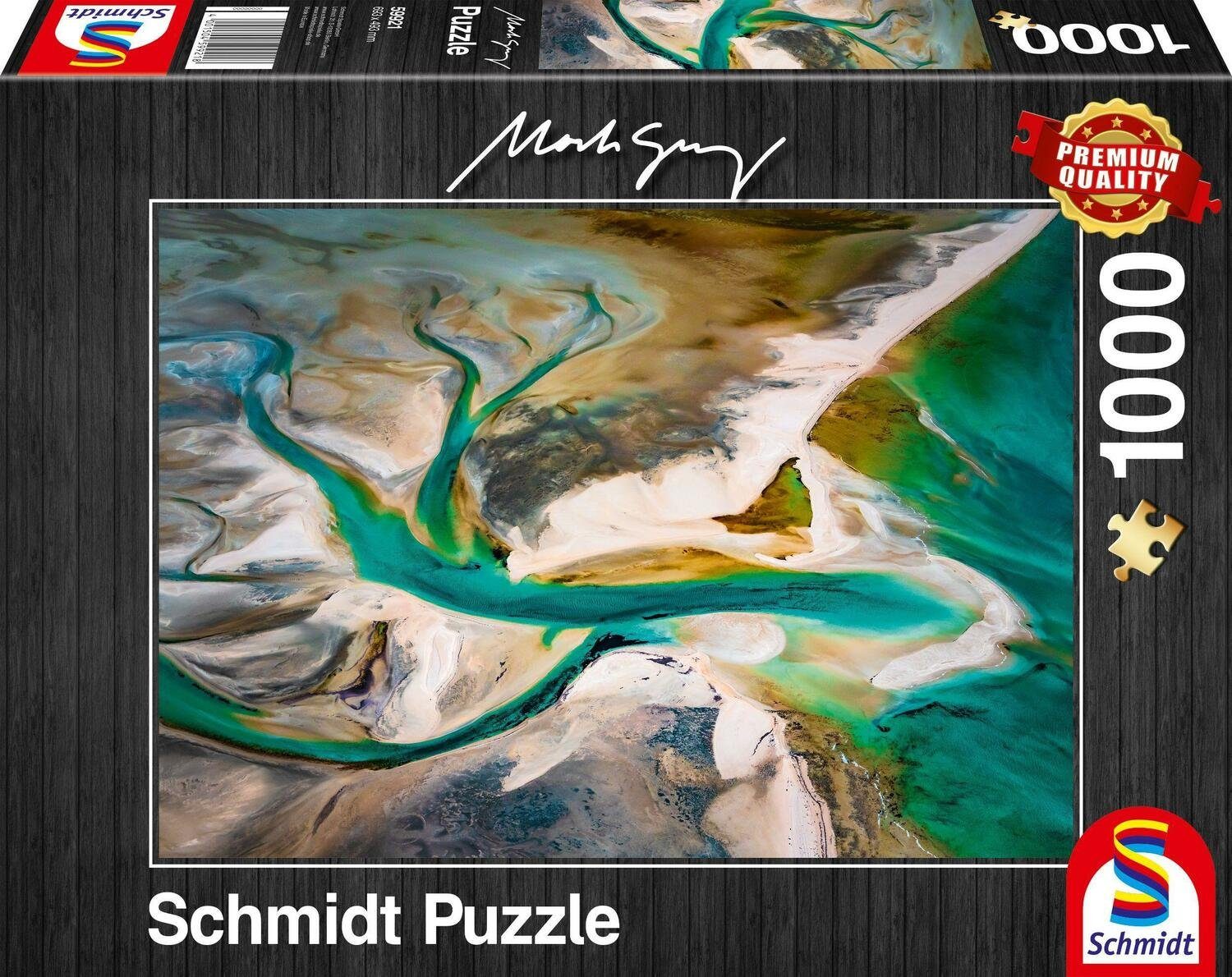 Schmidt Spiele Puzzle Verschmelzung Puzzle 1.000 Teile, 1000 Puzzleteile