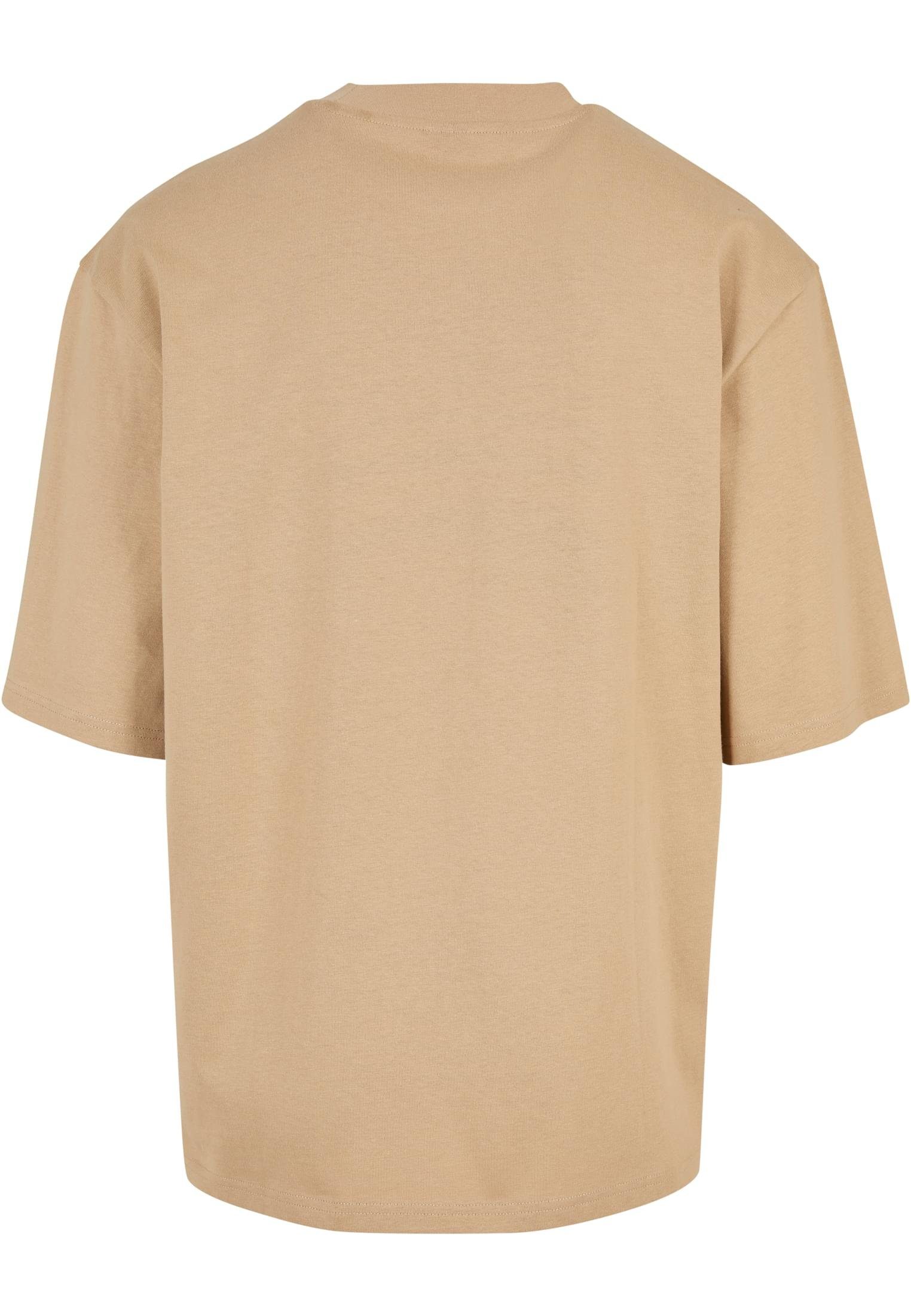 URBAN CLASSICS Sleeve (1-tlg) Tee unionbeige Herren Organic Kurzarmshirt Oversized