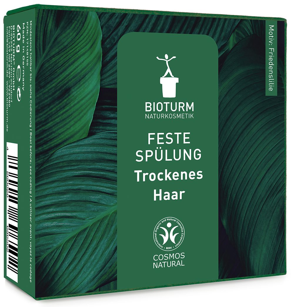 Bioturm Feste Haarspülung Bioturm Naturkosemtik Feste Spülung Trockenes Haar 60 g