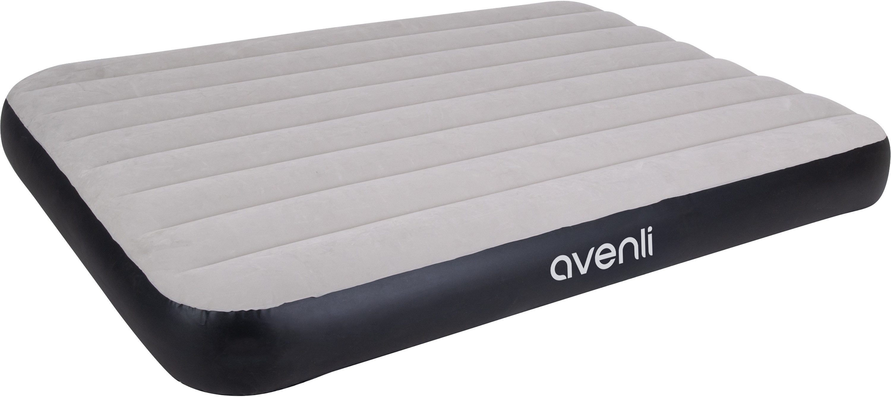 Avenli Luftbett aufblasbar / Campingmatratze grau 191x137x25 cm, (Doppelbet günstig online kaufen