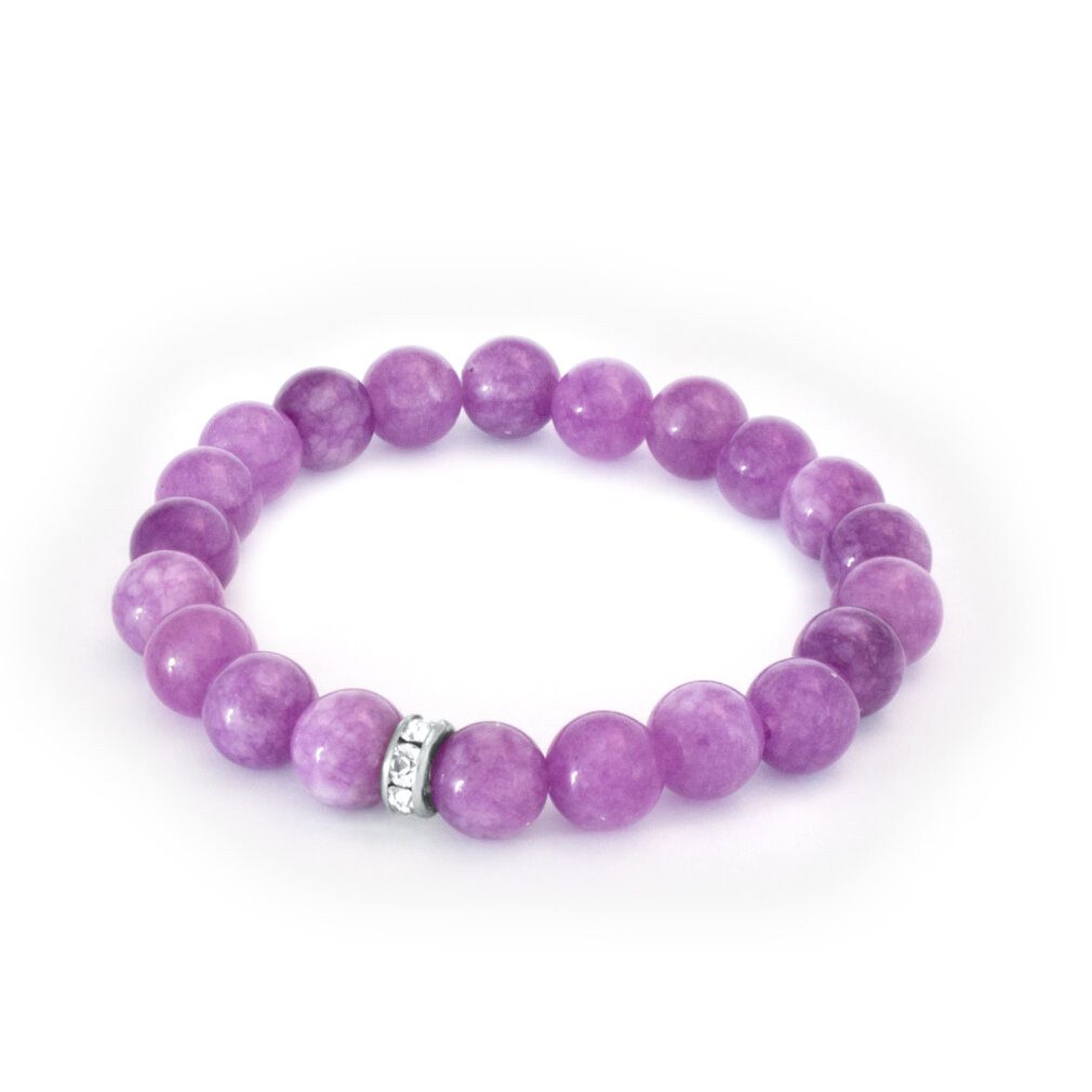 Armband Korálkový náramek z jadeitu MINK132/17