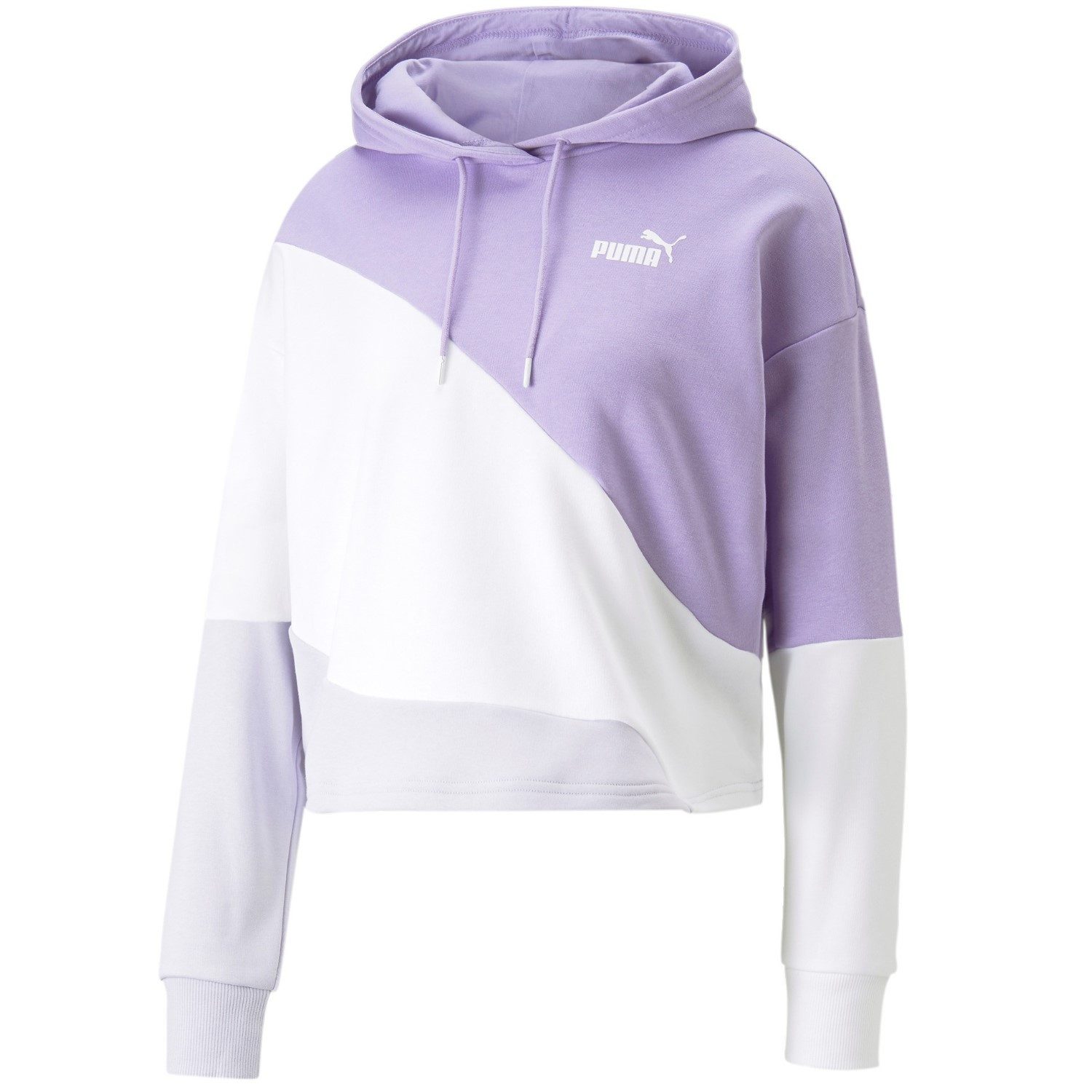 PUMA 2-in-1-Pullover Kapuzenpullover Power Cat Hoodie für Damen