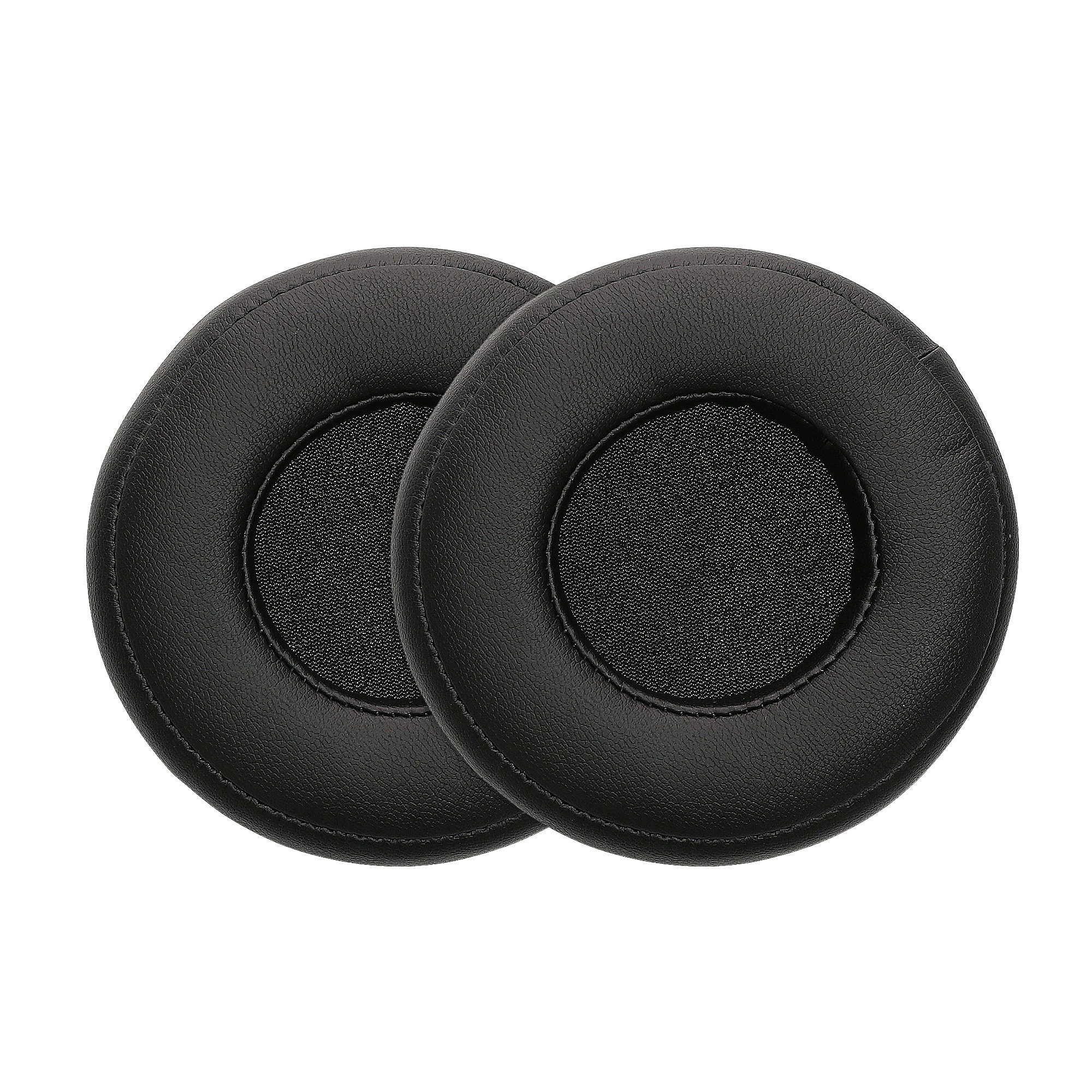 kwmobile 2x Ohr Polster für Beats Studio Pro / DETOX Ohrpolster (Ohrpolster Kopfhörer - Kunstleder Polster für Over Ear Headphones)