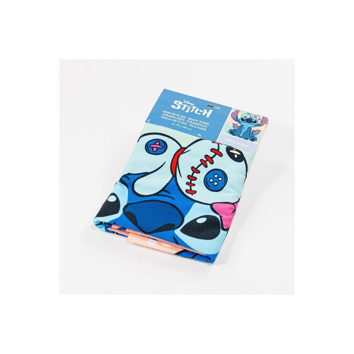 Disney Badetücher Lilo & Stitch Flower Island Strandtuch 70x140cm, 100% Polyester (1-St)