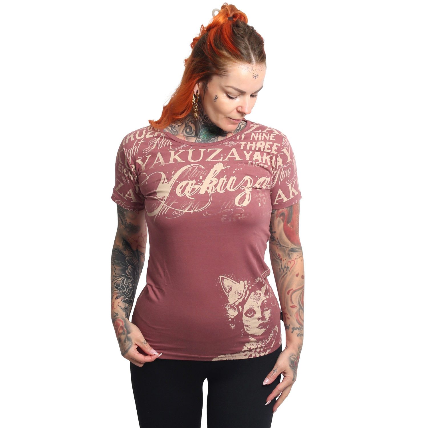YAKUZA Rundhalsshirt Catz günstig online kaufen