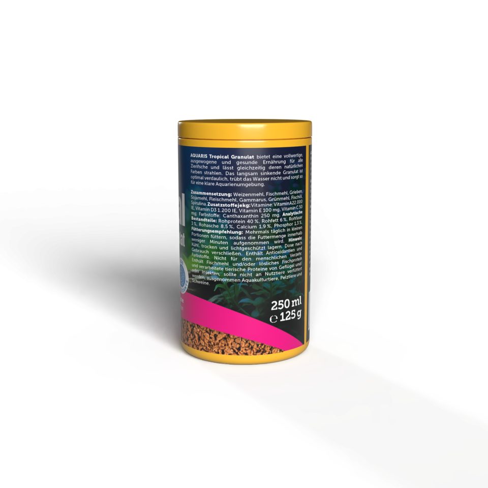 Bellfor Aquaris Tropical Granulat - 250ml, für: Fische