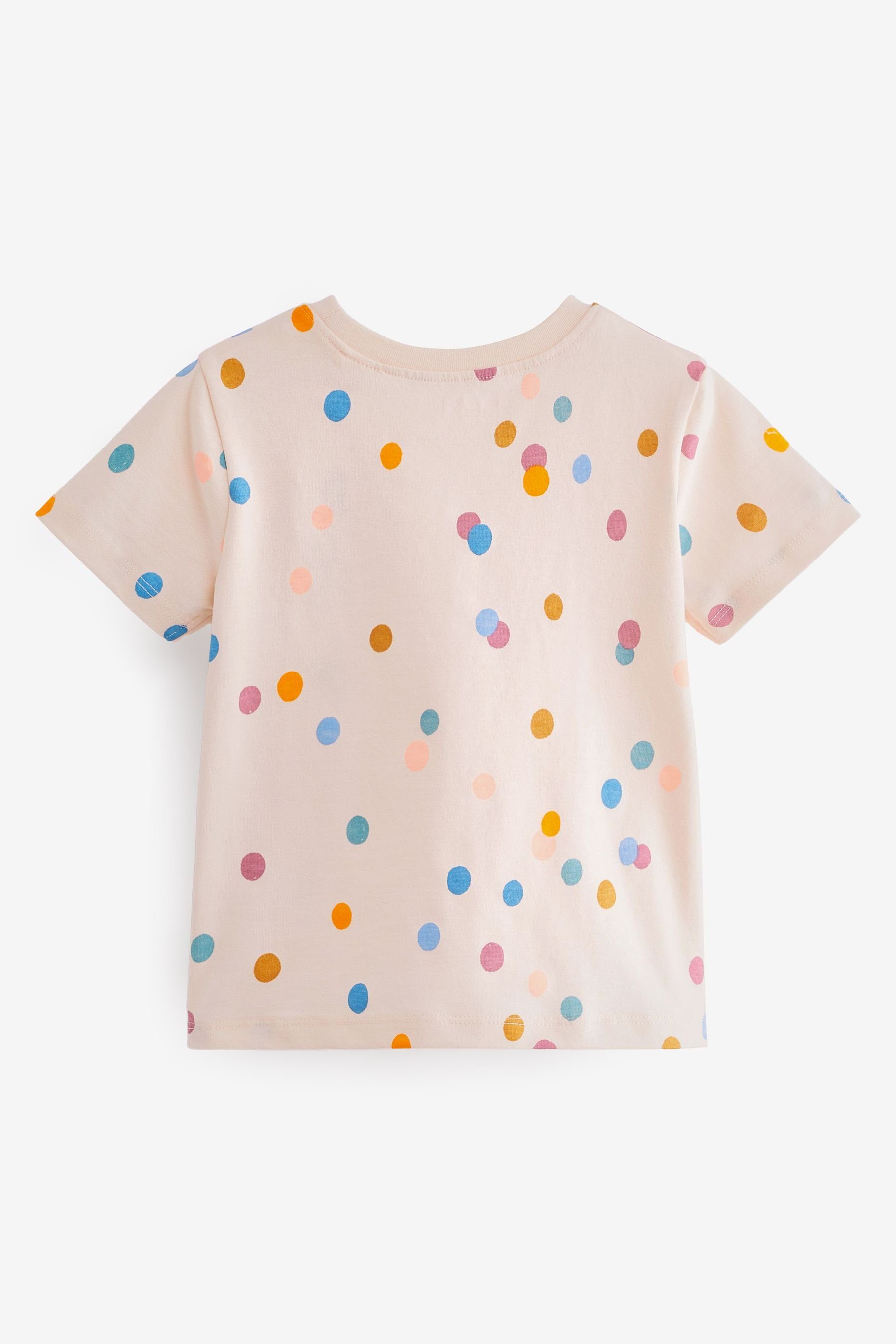 mit Next Cream Spot Ice Cream Tasche (1-tlg) T-Shirt T-Shirt