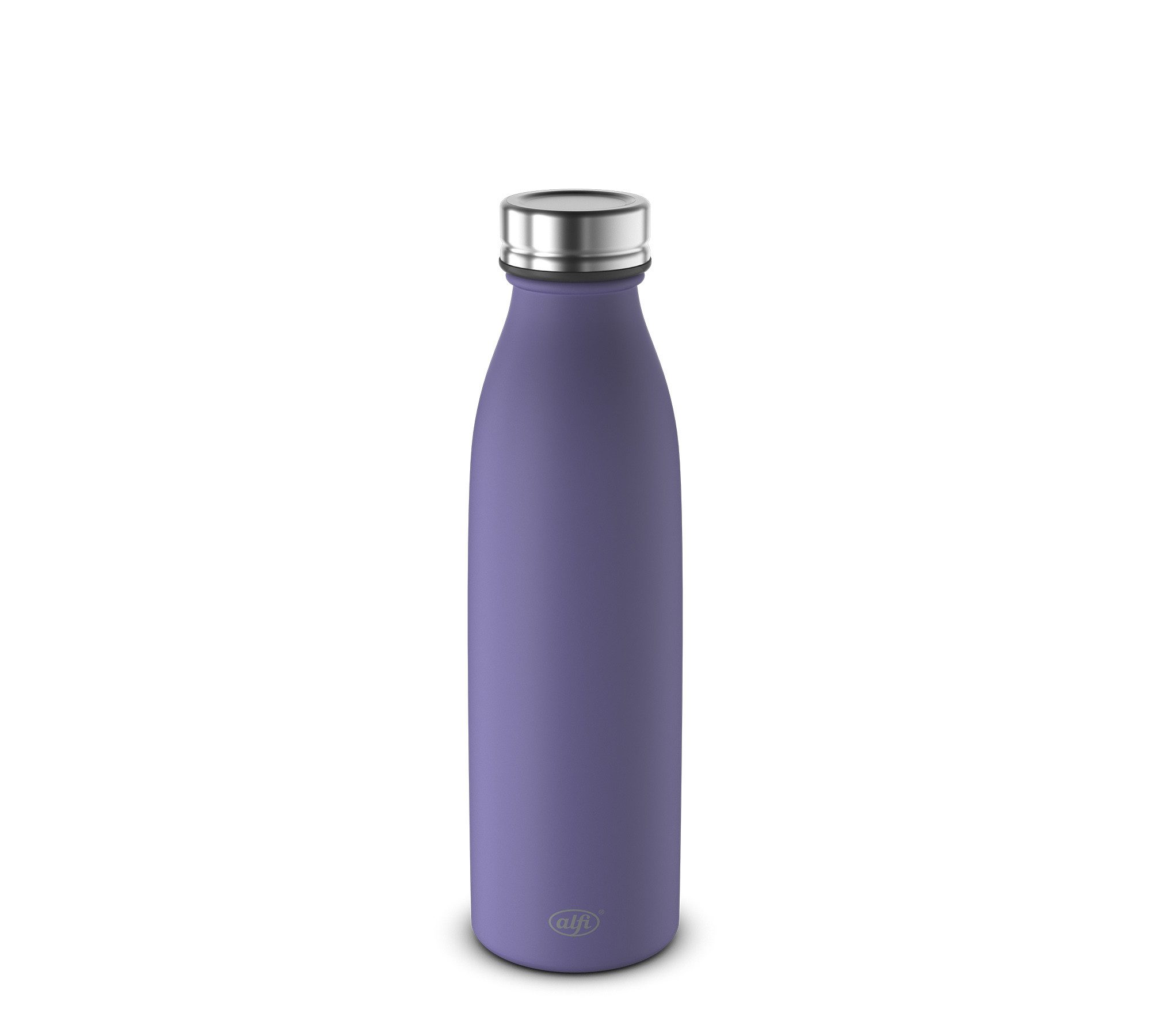 Alfi Isolierflasche PURE BOTTLE, aus doppelwandigem Edelstahl, spülmaschinenfest, 0,50l, 24h kalt, Pulverbeschichtung, absolut dicht bei Kohlensäure