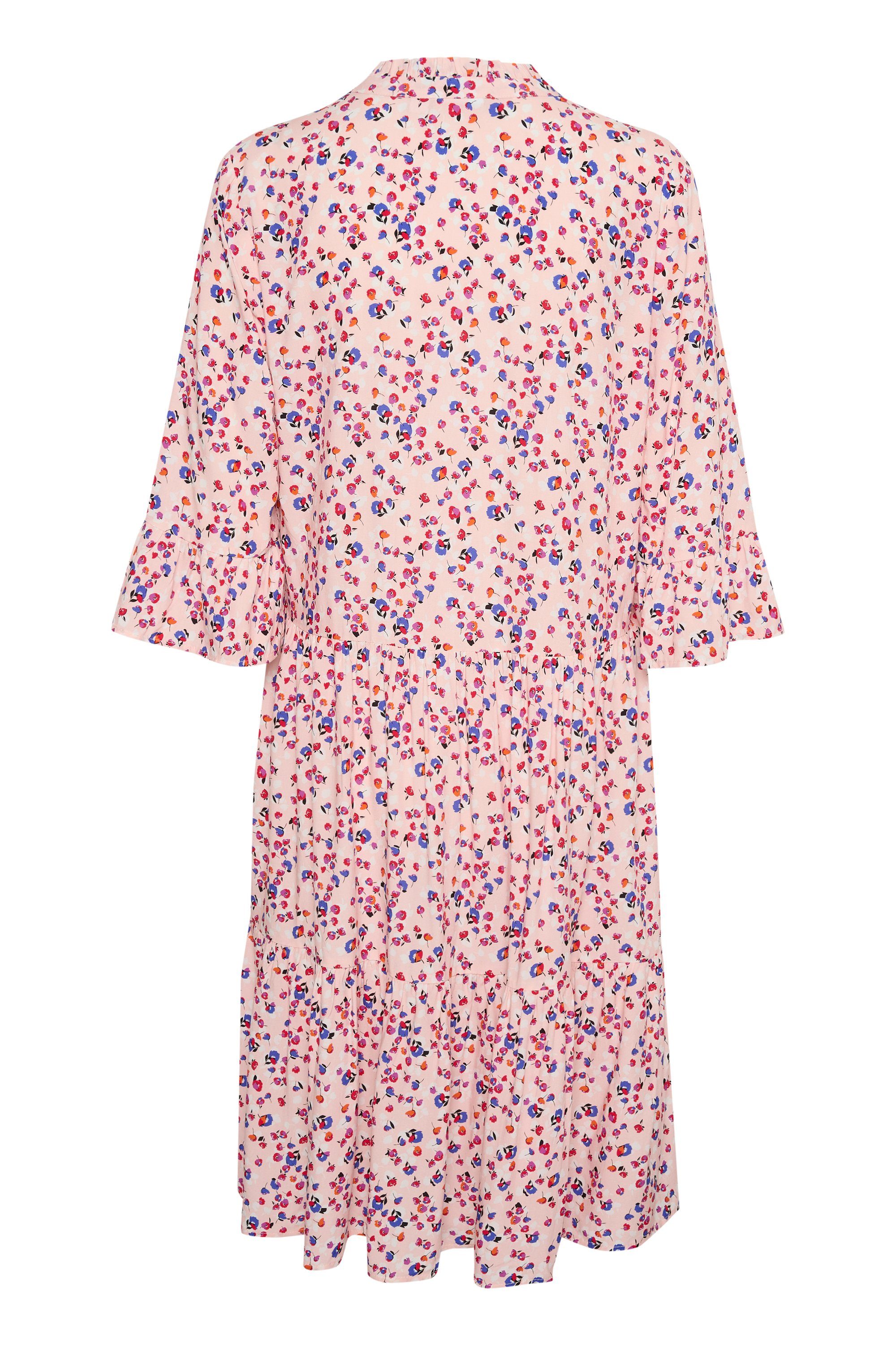 Saint Tropez Jerseykleid Fleurs Pink EdaSZ Chute Dress