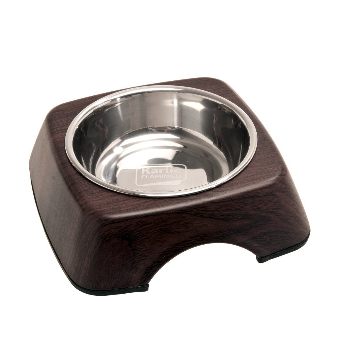 Karlie Futternapf Futternapf KULHO WOOD, Wenge - 160 ml