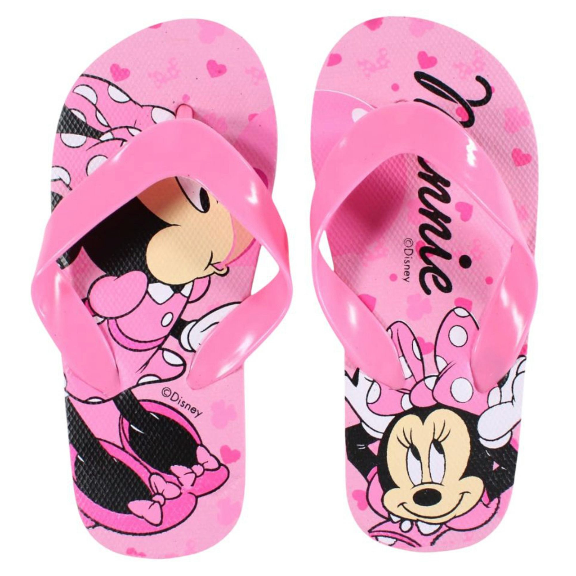 Disney Disney Minnie Maus Kinder Flip Flops Latschen Zehentrenner Gr. 25 - 32 Zehentrenner