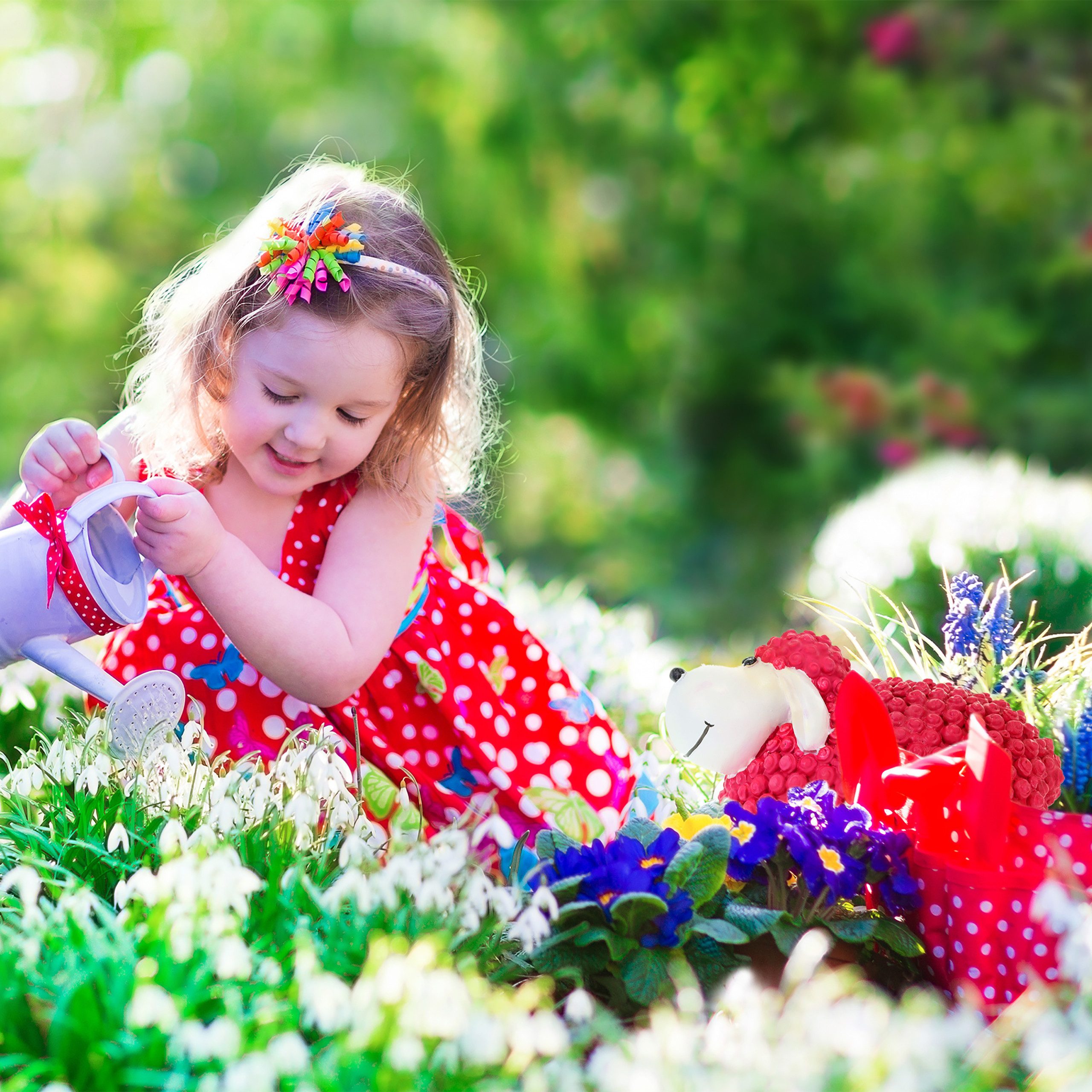 relaxdays Gartenfigur Schaf, Pink