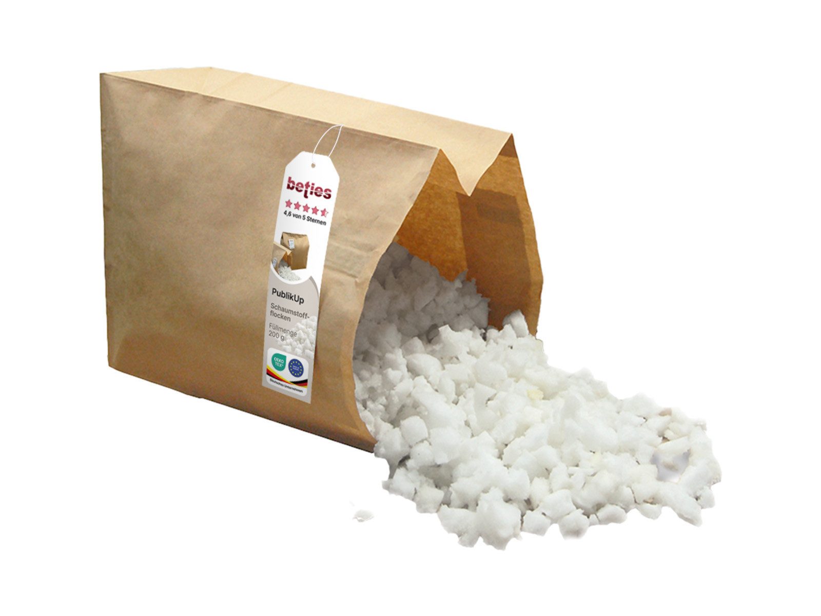 beties Kissenfüllung PublikUp, Schaumstoffflocken Auffüllpack