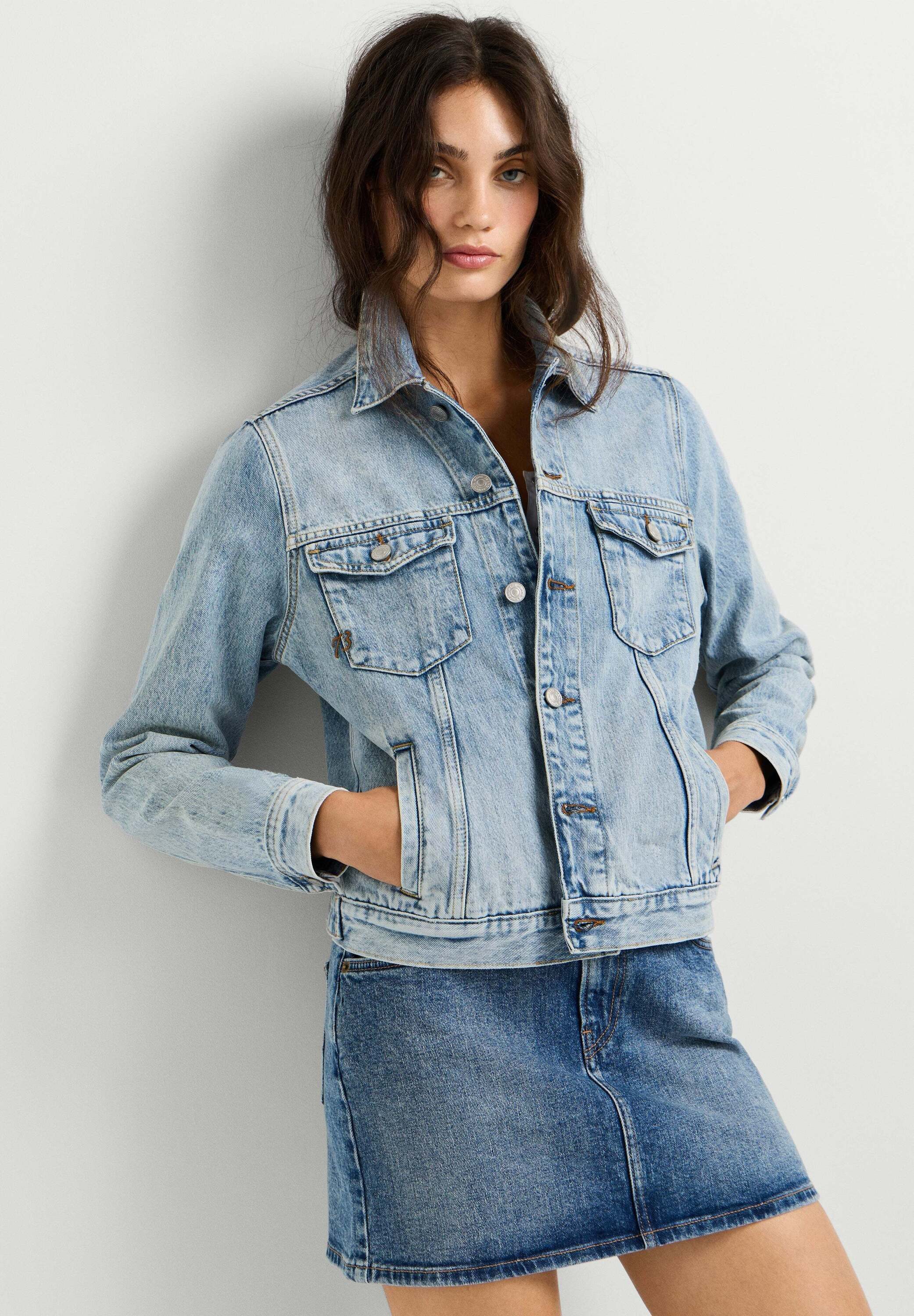 Pepe Jeans Jeansjacke denim jacket CRESCENT TRUCKER JACKET