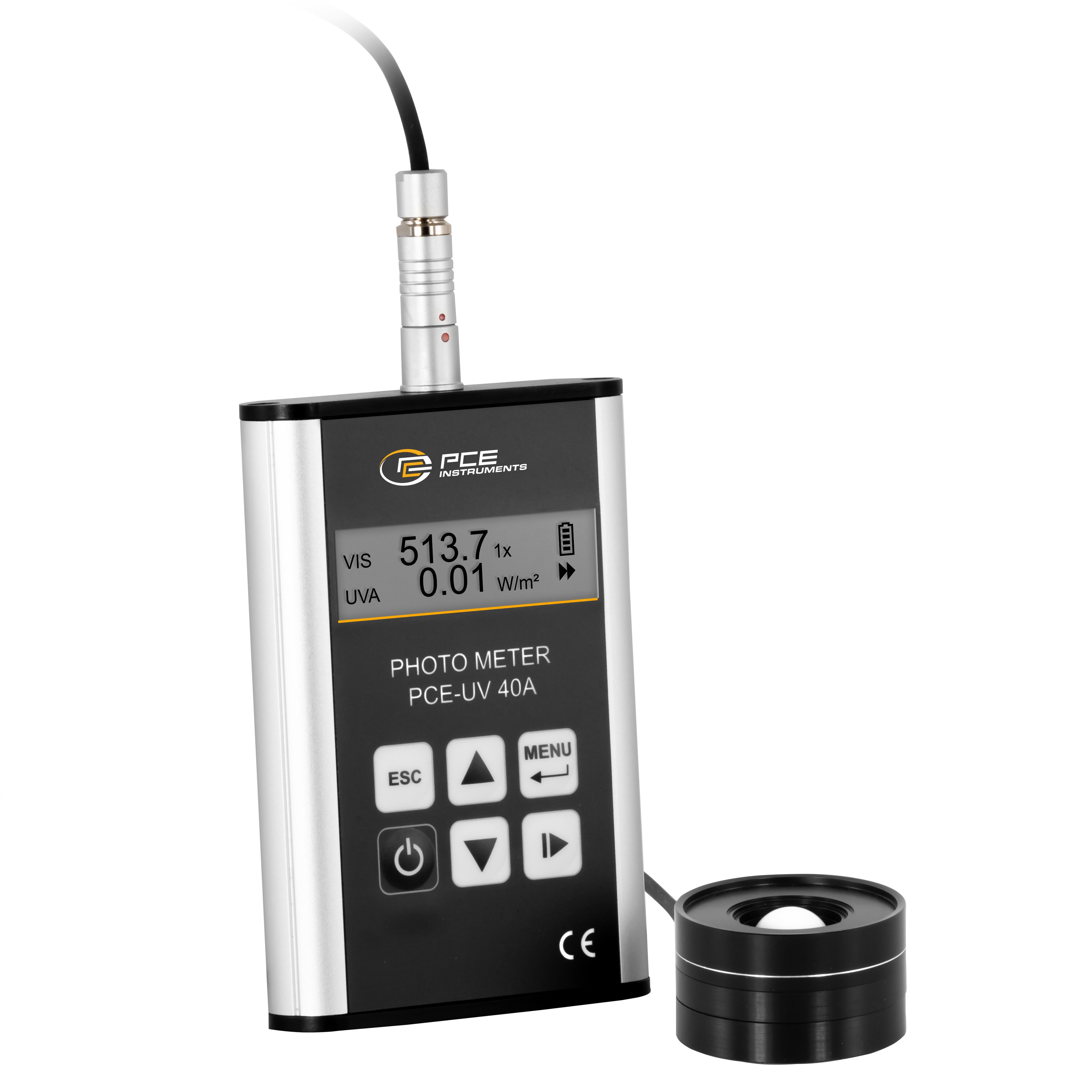 Lasermessgerät PCE Instruments UVA-Messgerät PCE-UV 40A