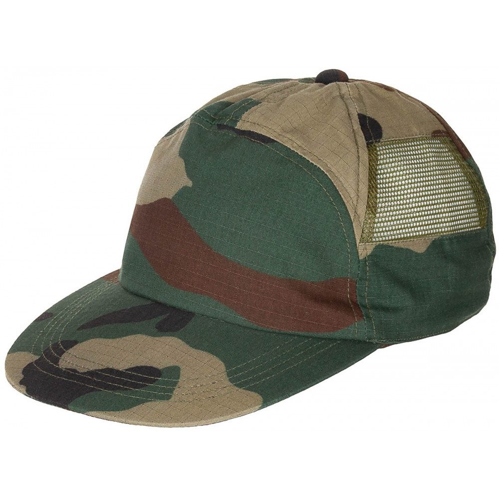 MFH Snapback Cap MFH US Cap mit Belüftung und verstellbarem Druckknopf.